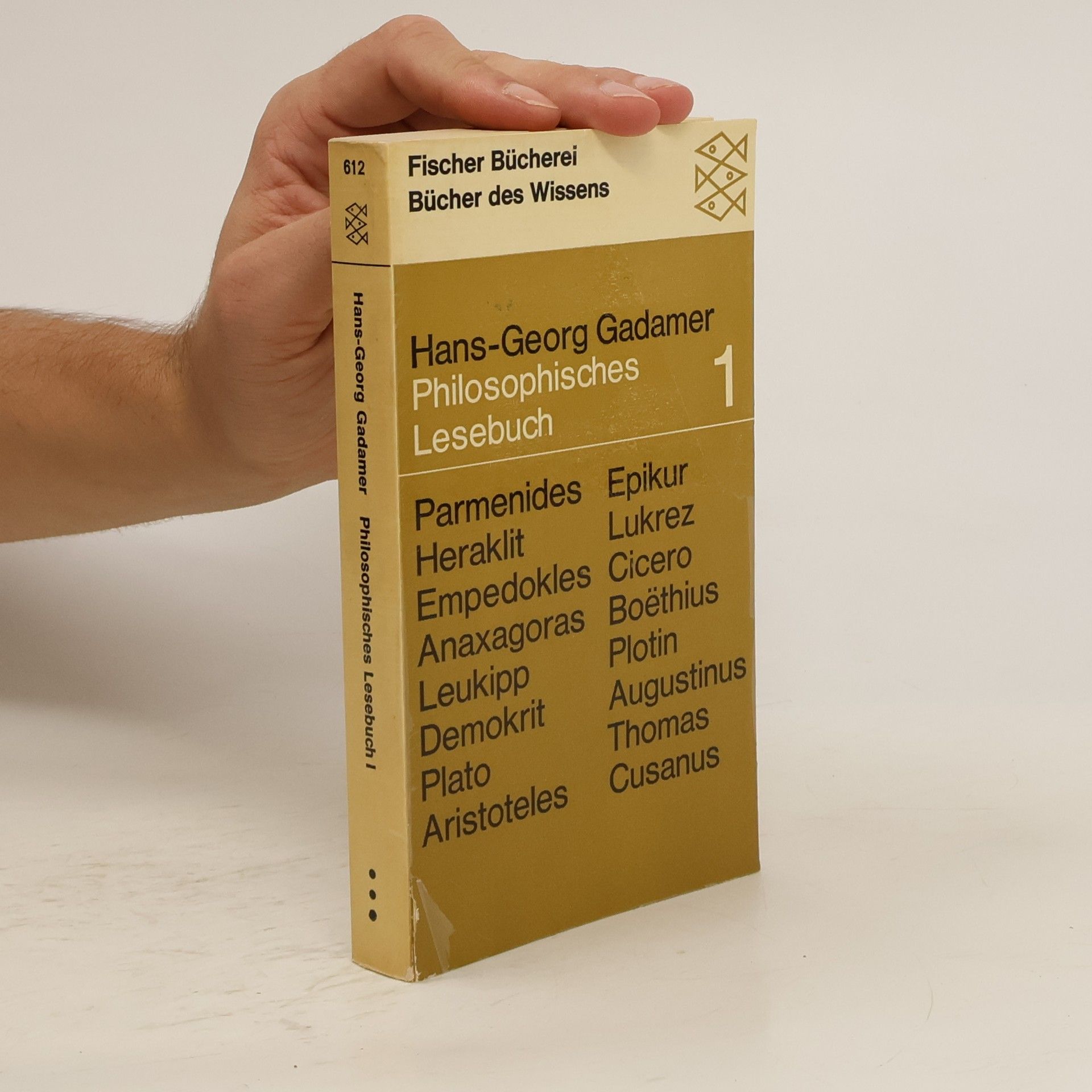 Hans-Georg Gadamer Philosophisches Lesebuch 1