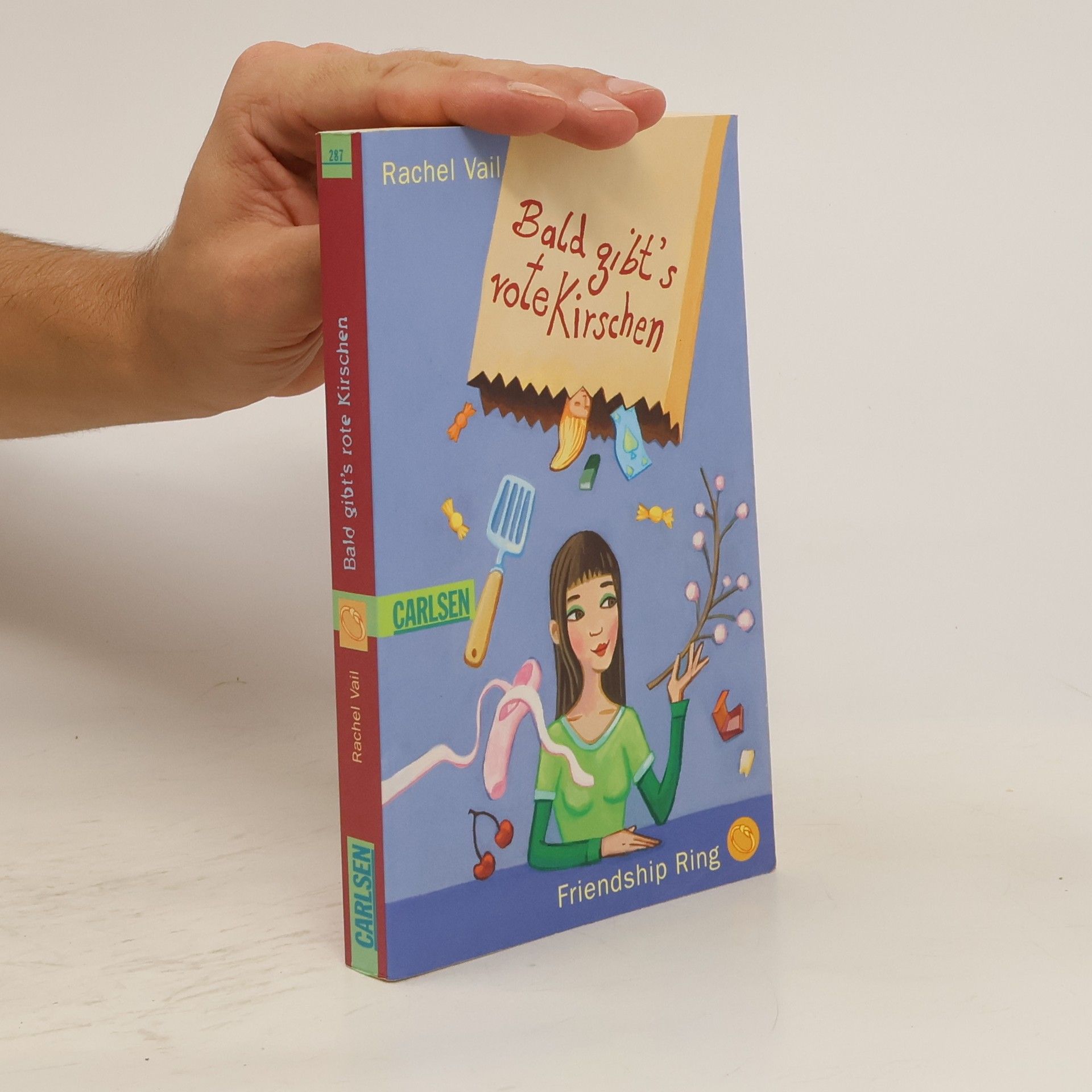Rachel Vail Friendship Ring. Bald gibt's rote Kirschen.
