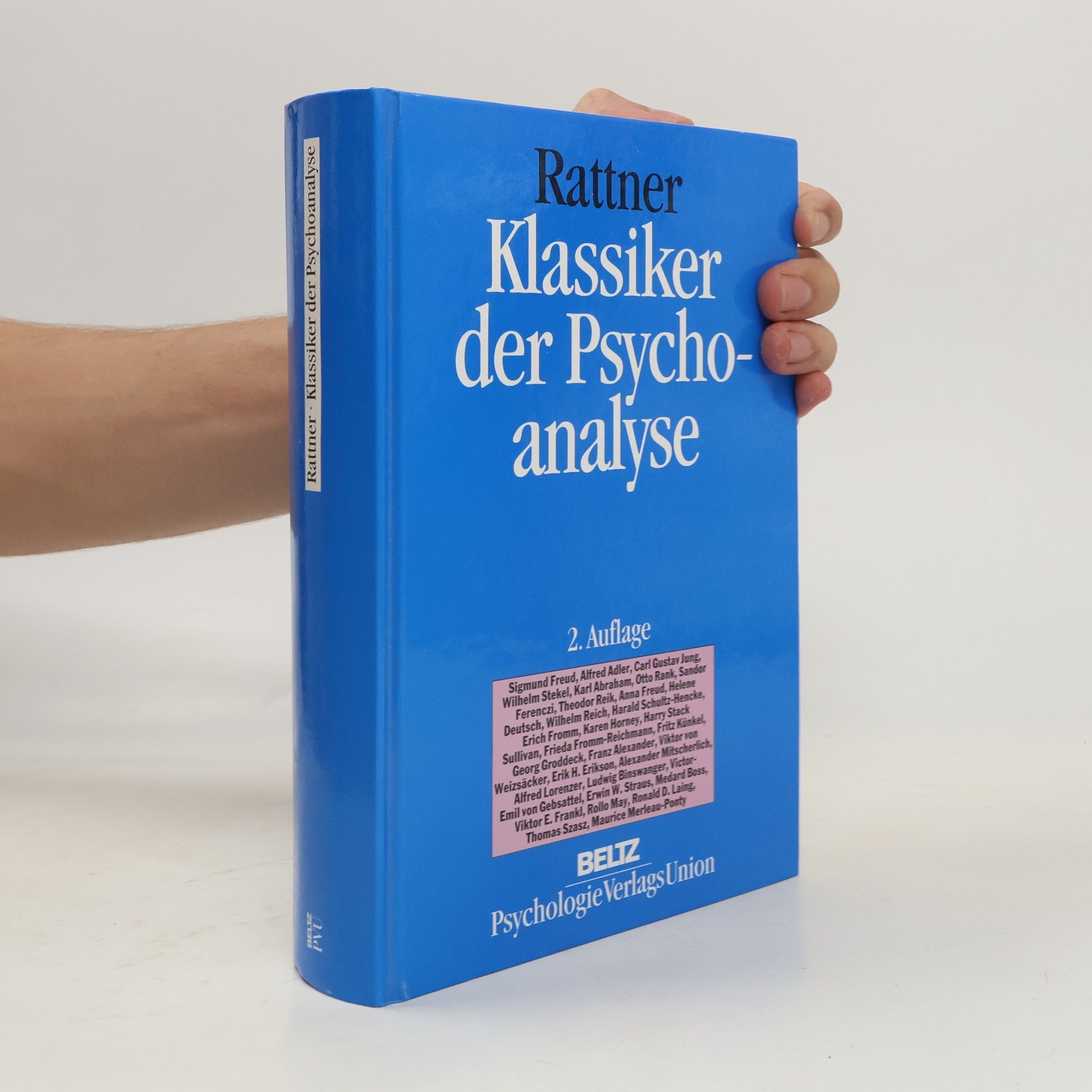 Josef Rattner Klassiker der Psychoanalyse