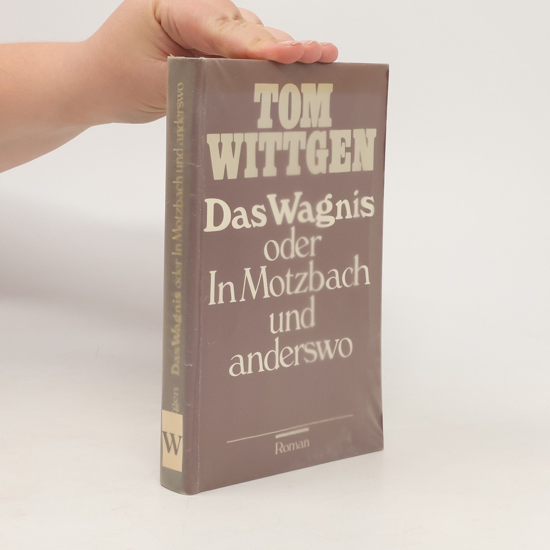 Tom Wittgen Das Wagnis oder In Motzbach und anderswo. Roman