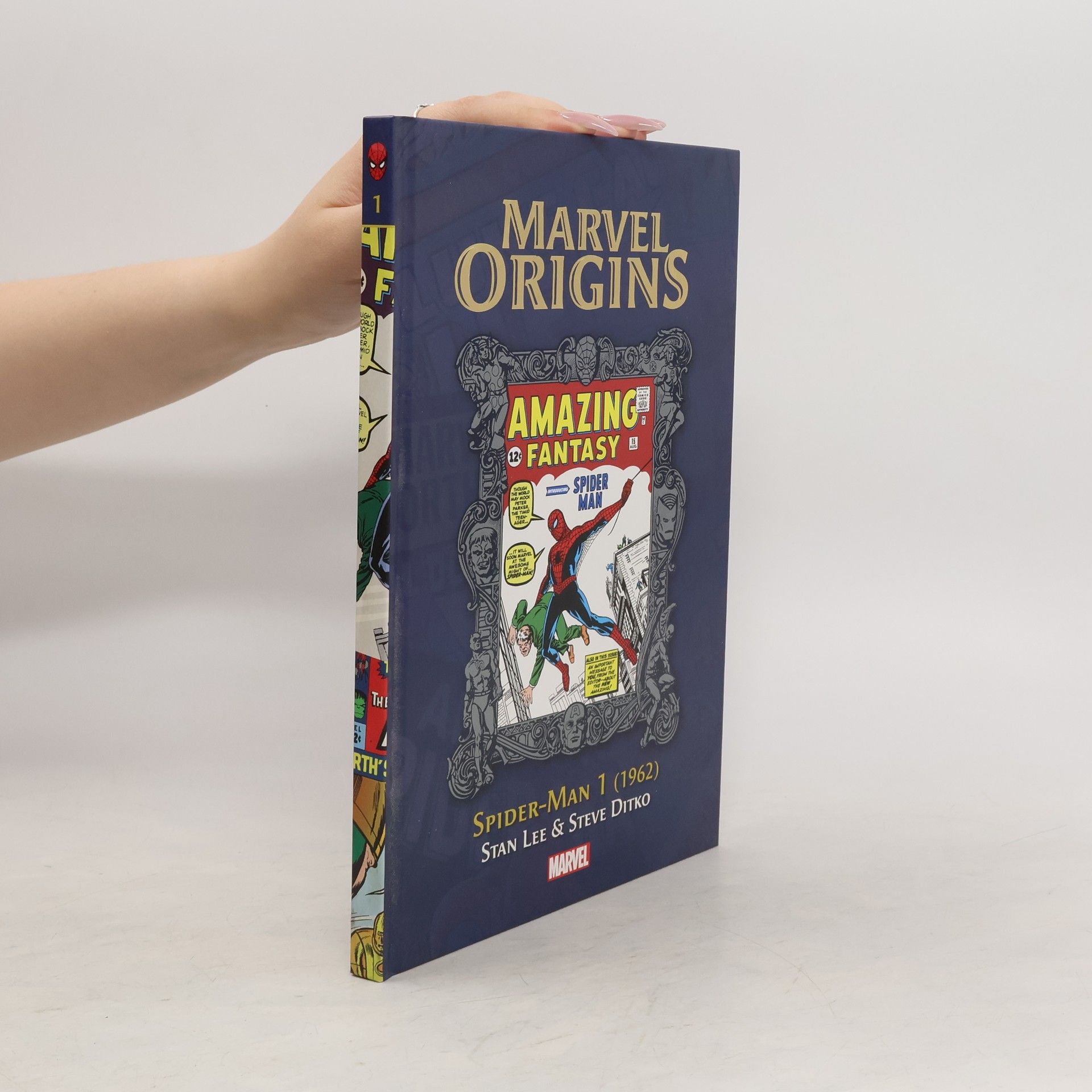 Stan Lee Marvel Origins 1. Spider-Man 1 (1962)