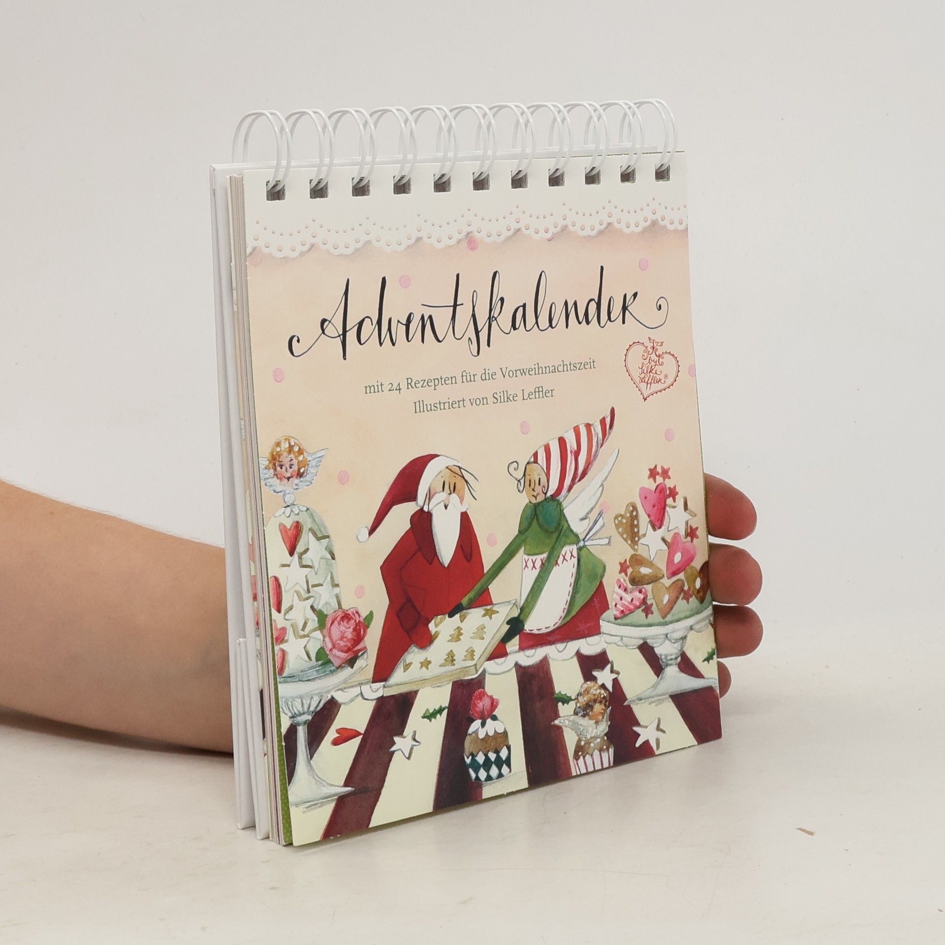 Silke Leffler Achentskalender mit 24 Rezepten für die Vorweihnachtszeit
