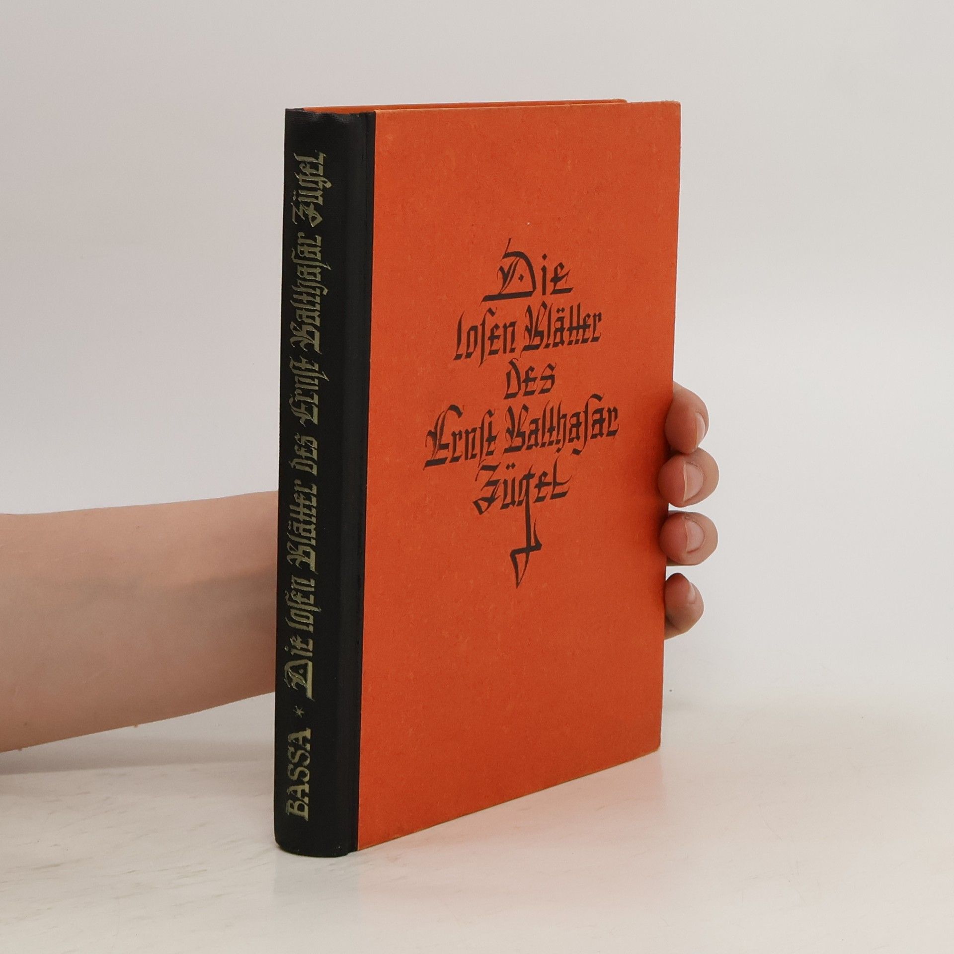 Kolektiv autorů Die losen Blätter Des Ernst Balthasar Zügel