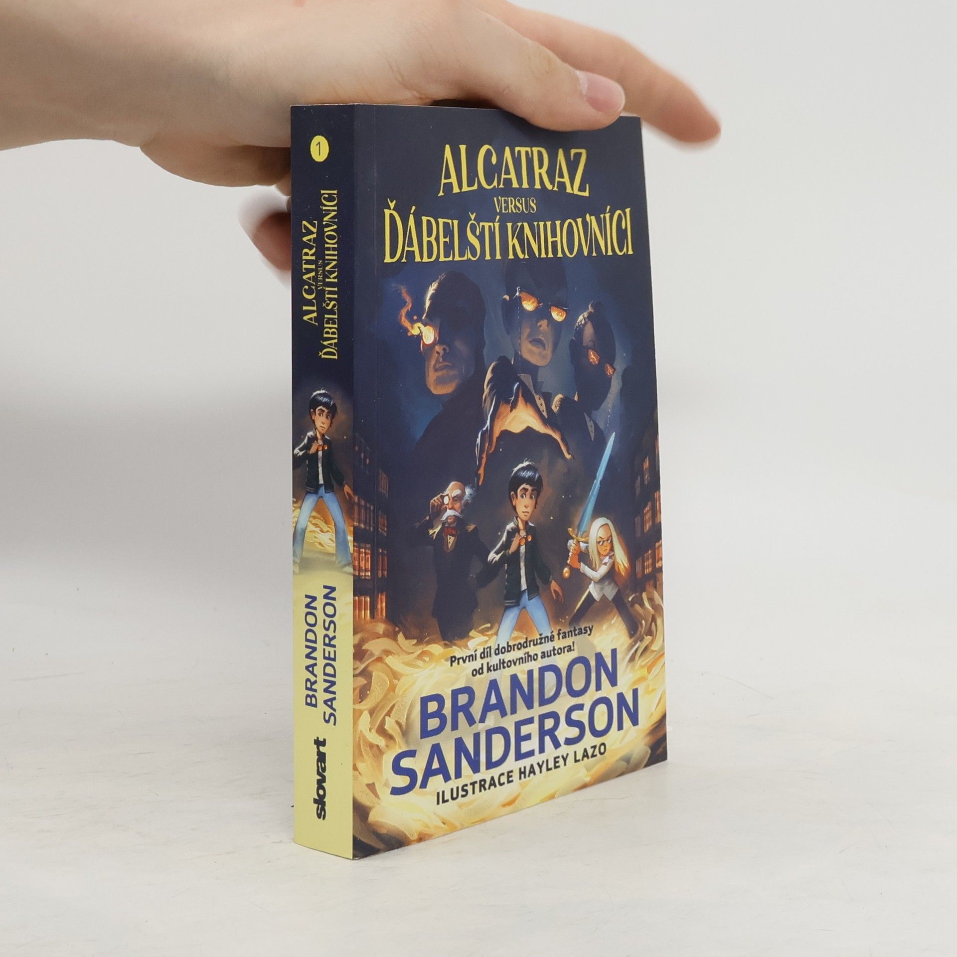 Brandon Sanderson Alcatraz versus ďábelští knihovníci