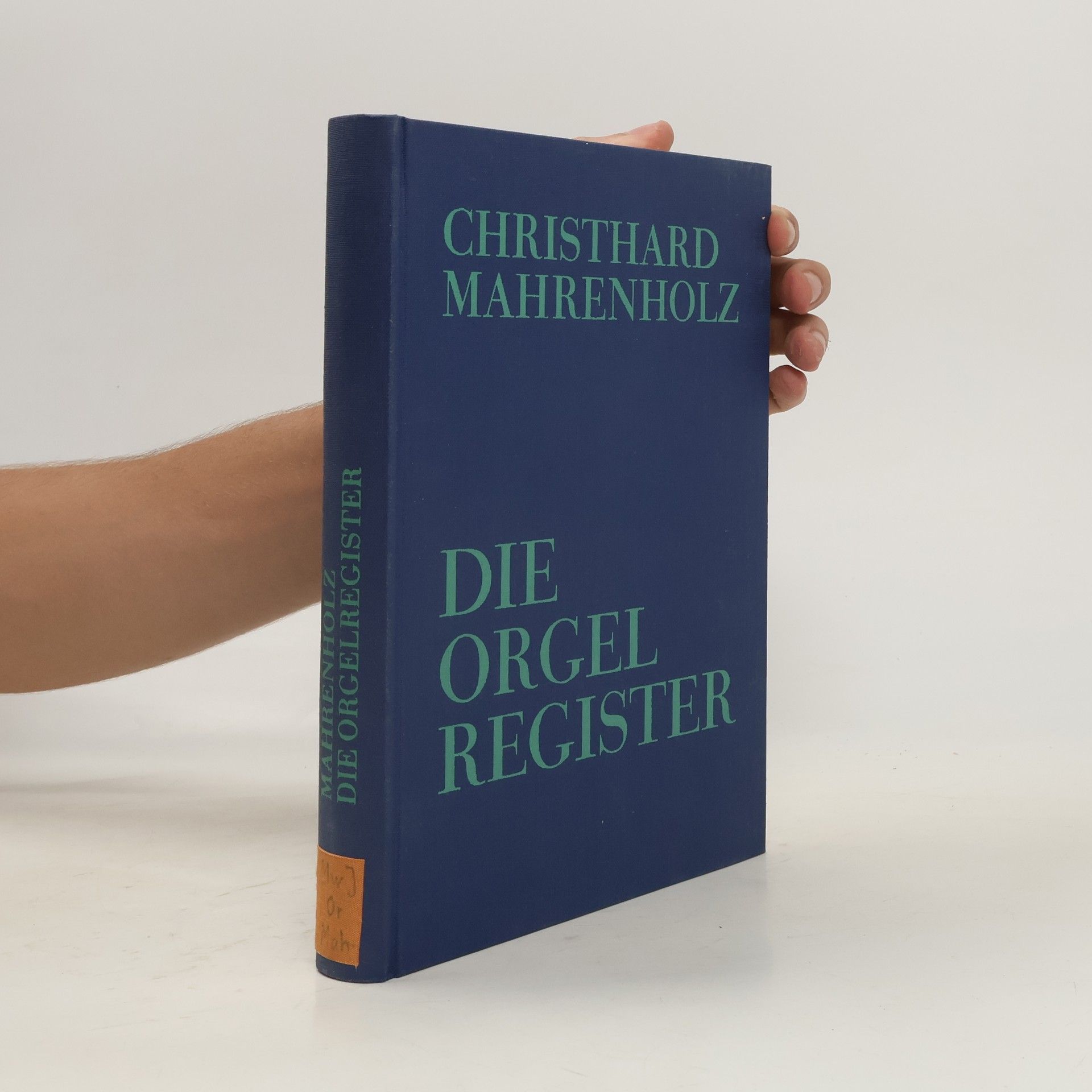 Christhard Mahrenholz Die Orgelregister