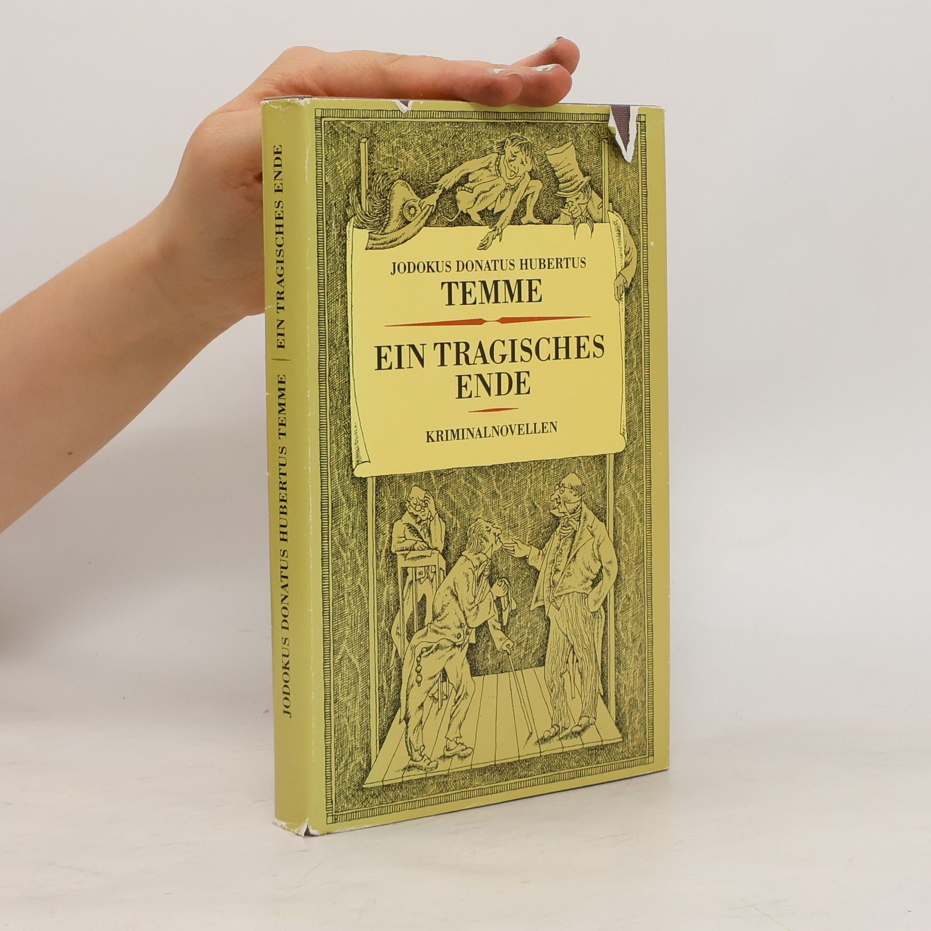 Jodokus Donatus Hubertus Temme Ein Tragisches Ende