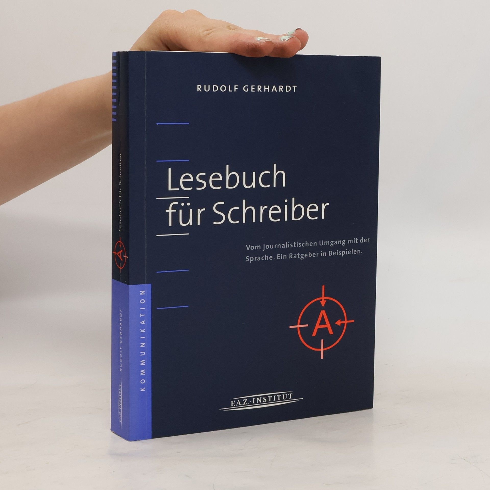 Rudolf Gerhardt Lesebuch für Schreiber