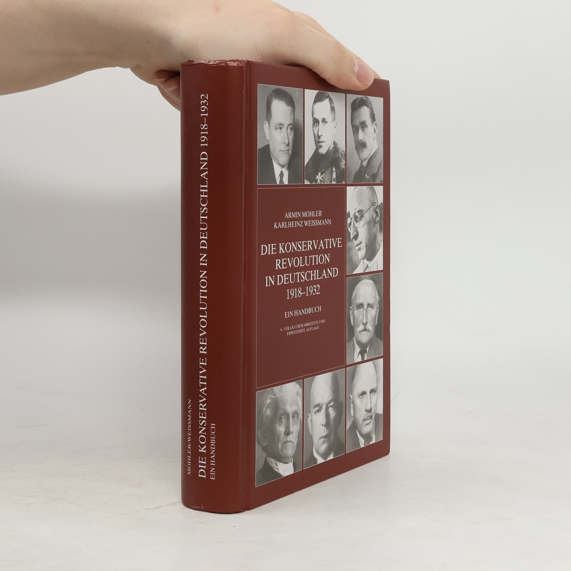 Armin Mohler Die konservative Revolution in Deutschland 1918 - 1932