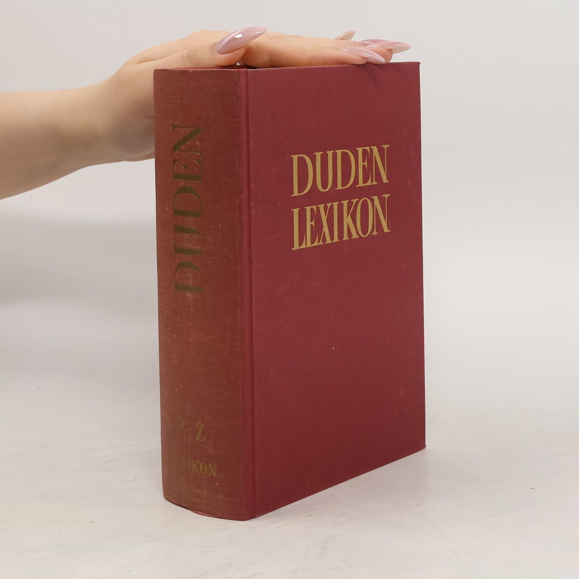 kolektiv Duden Lexikon P-Z