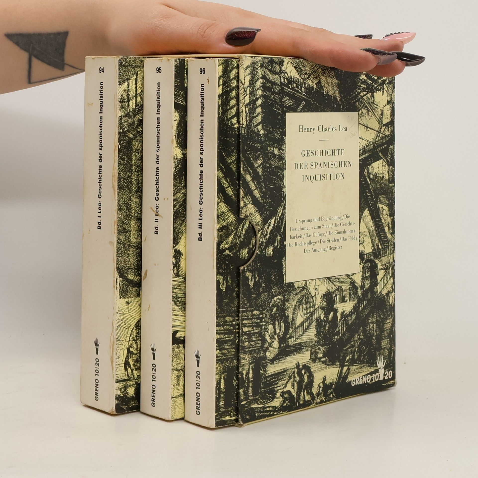 Henry Charles Lea Geschichte der spanischen Inquisition 1-3