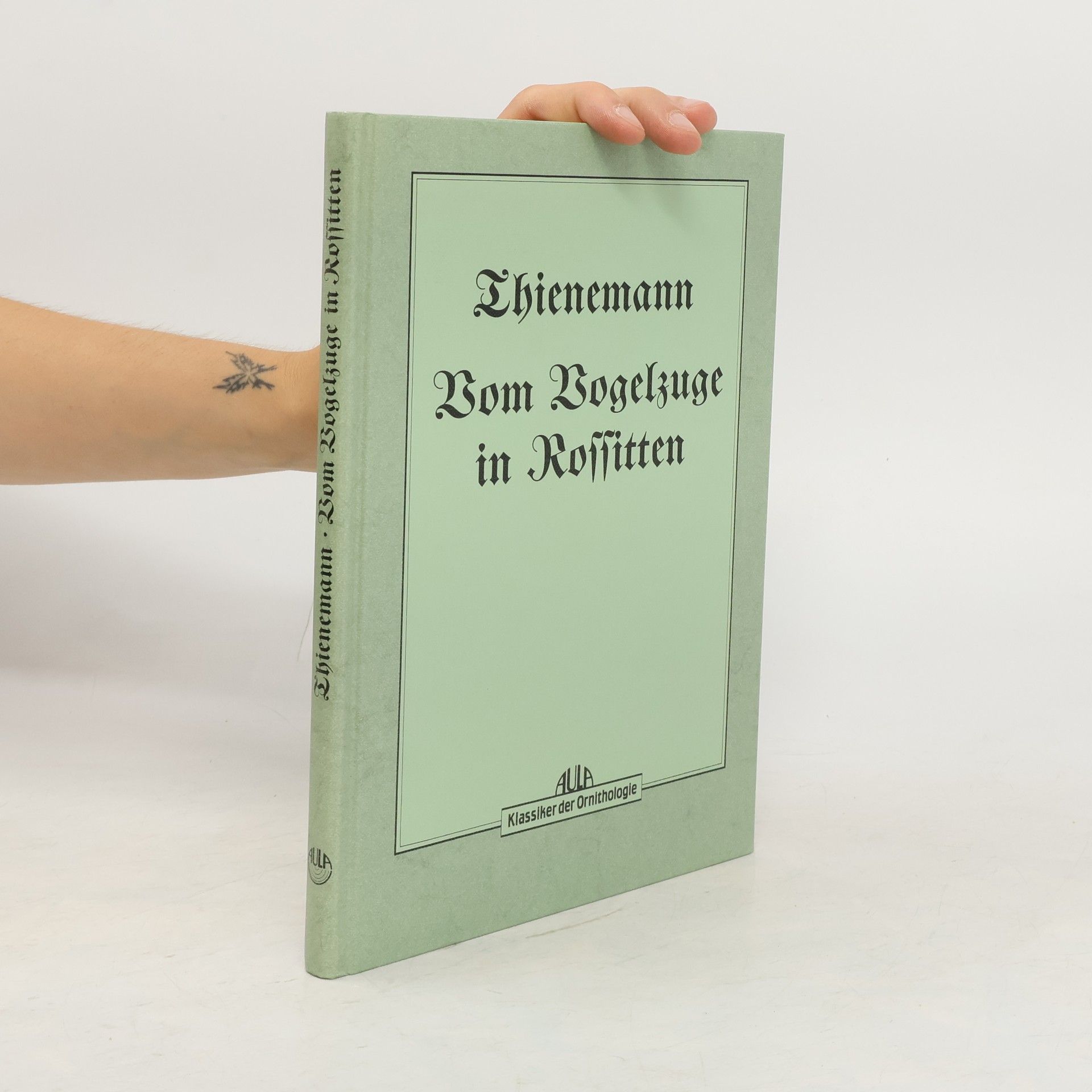 Johannes Thienemann Vom Vogelzuge in Rossitten