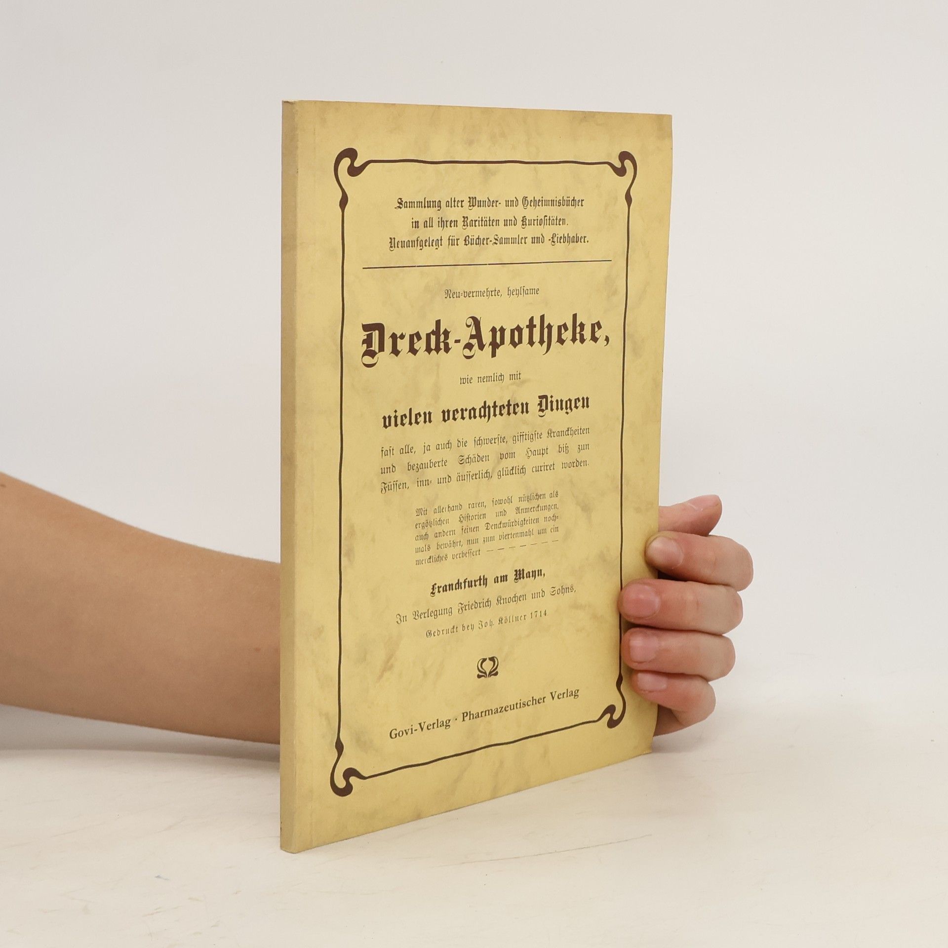 Christian Franz Paullini Dreck Apotheke