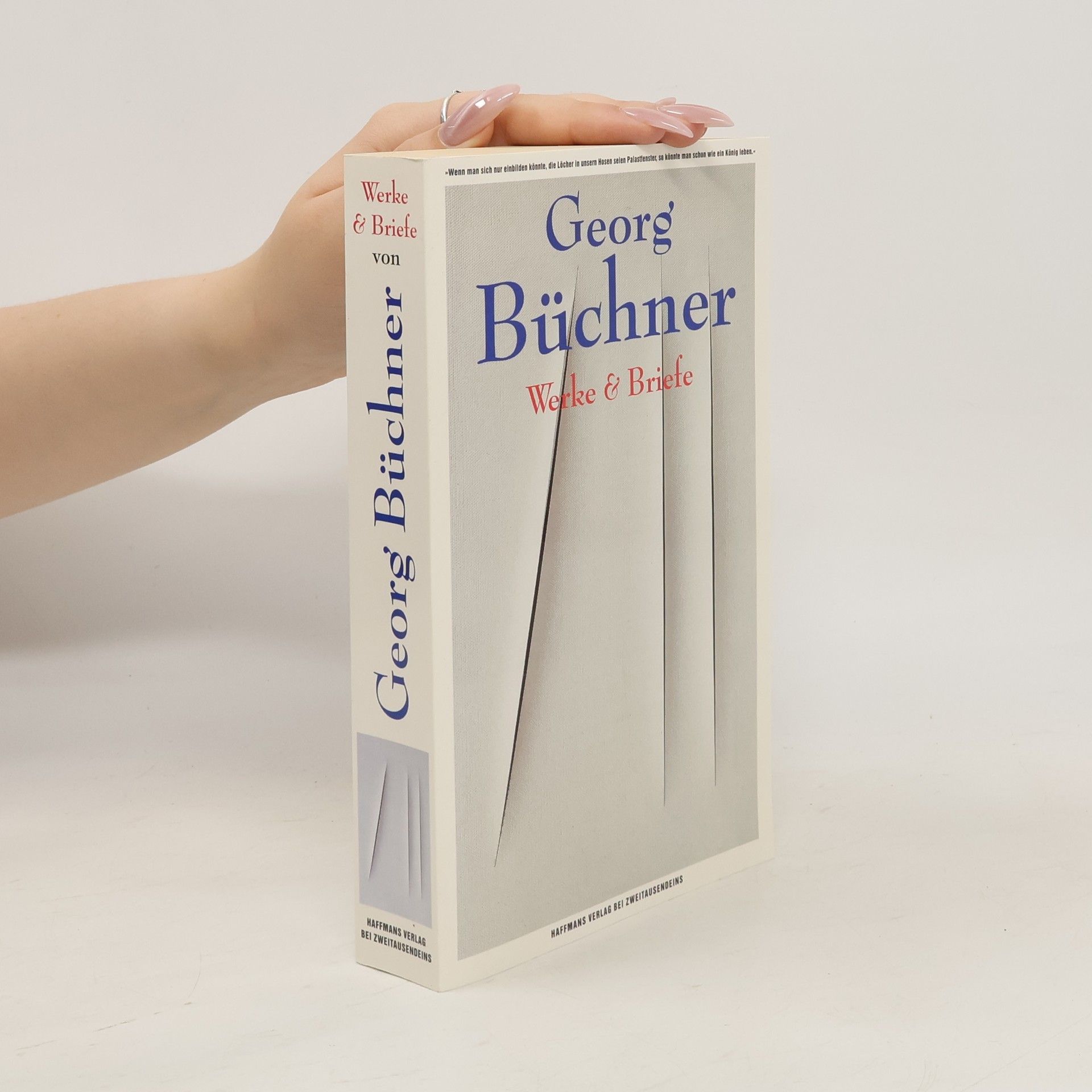 Georg Büchner Werke und Briefe. Nach den Erstdrucken und ersten Werkausgaben