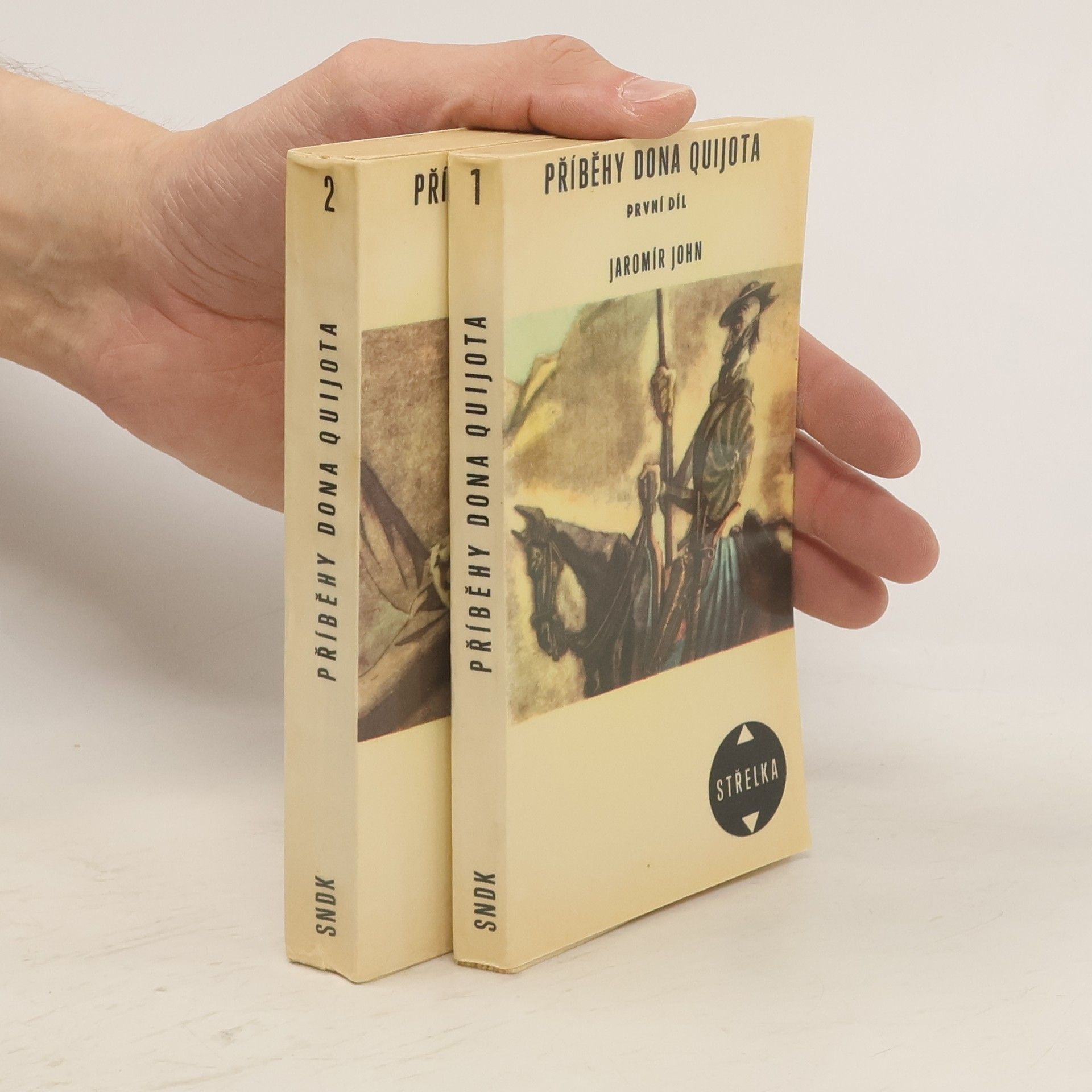 Jaromír John Příběhy dona Quijota (2 díly ve dvou svazcích)