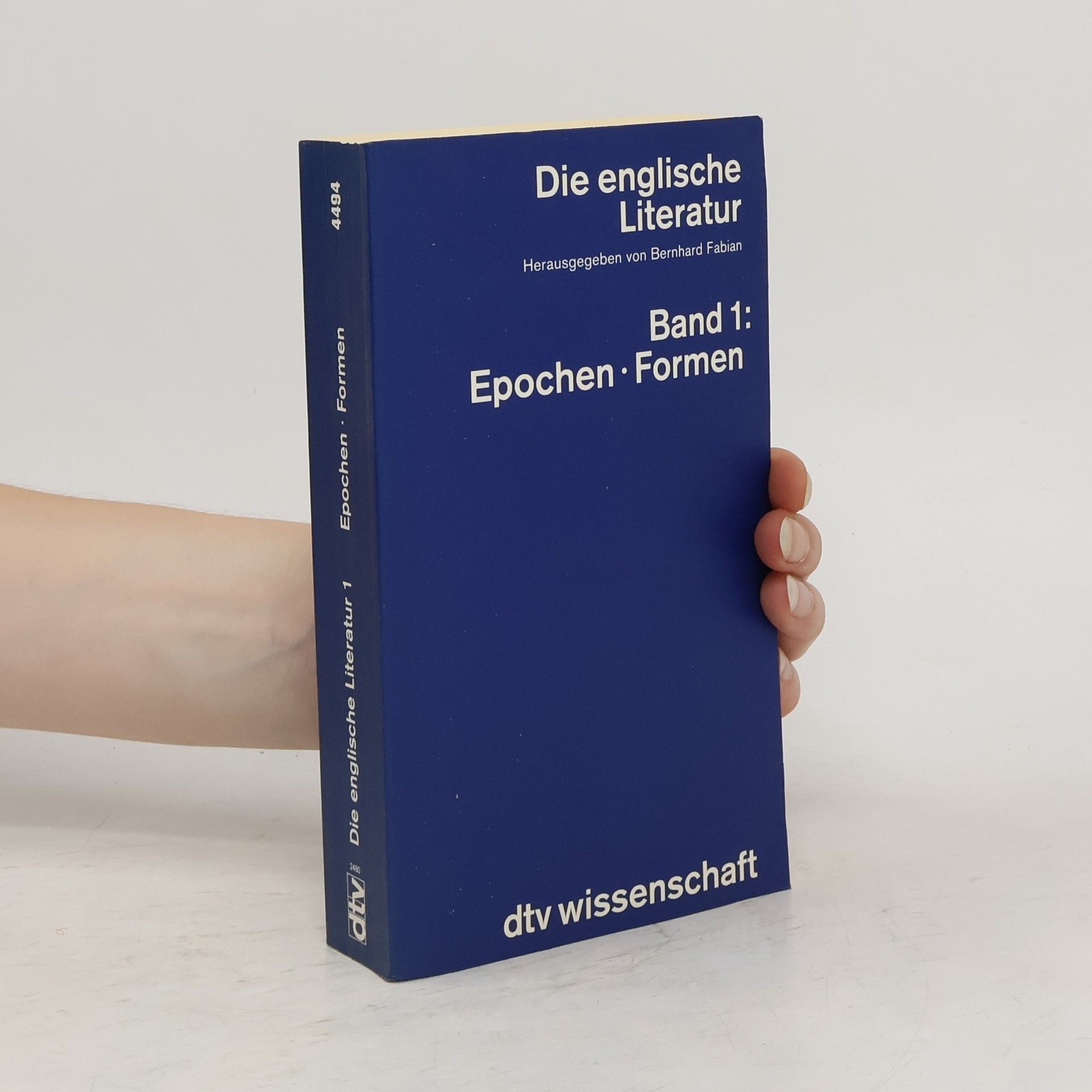 Willi Erzgräber Die englische Literatur. Band 1