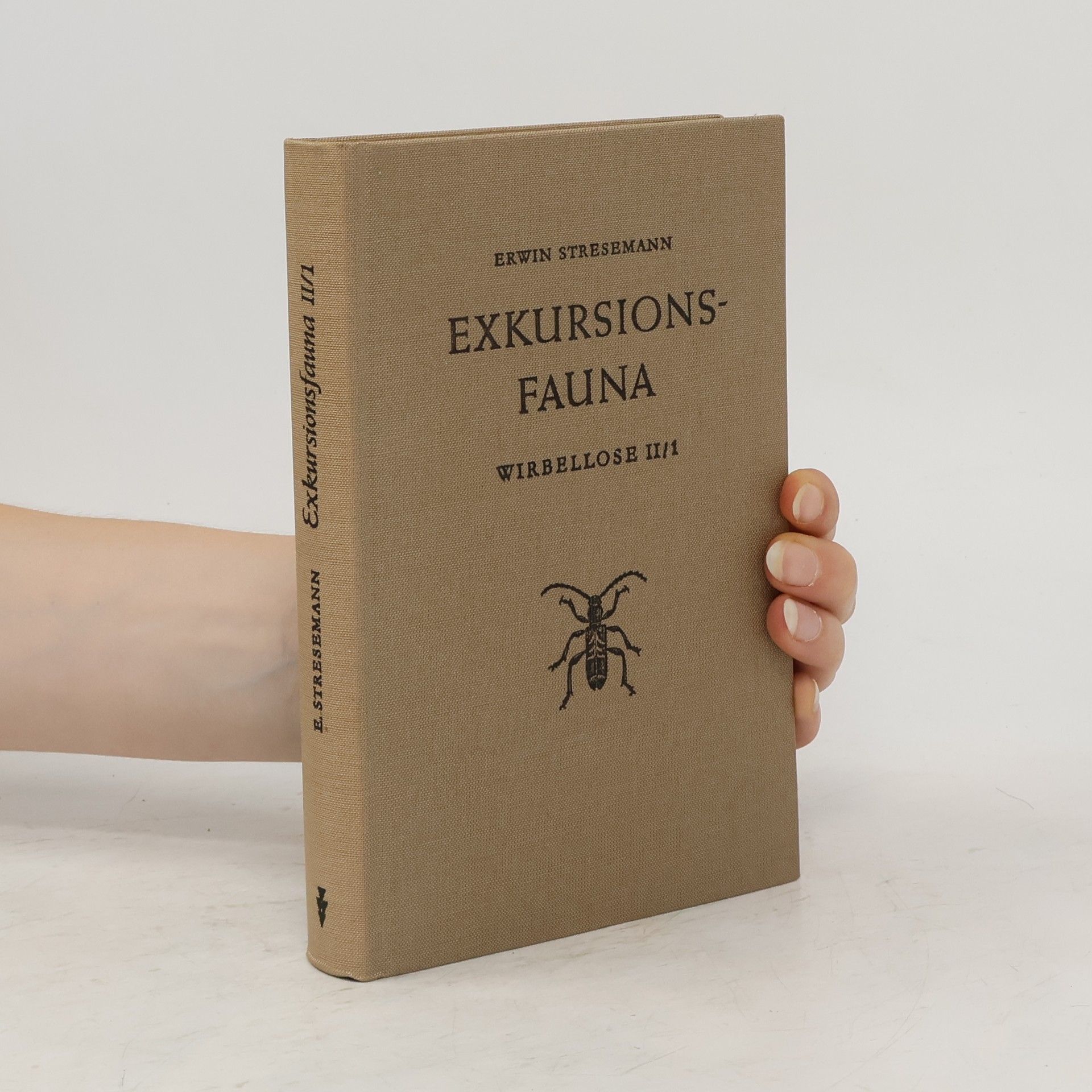 Erwin Stresemann Exkursionsfauna von Deutschland. Insekten, erster Halbband II/1