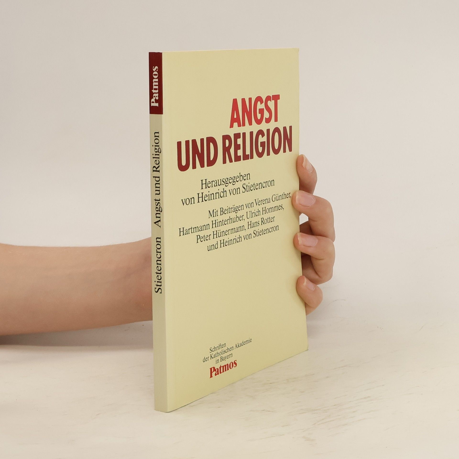 Heinrich von Stietencron Angst und Religion