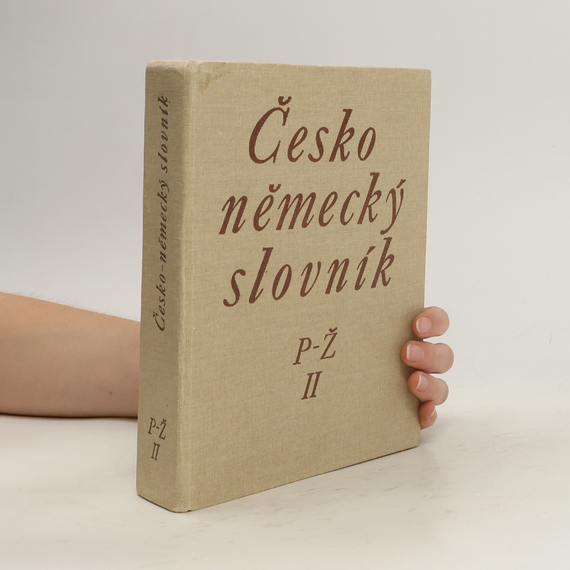 Hugo Siebenschein Česko-německý slovník. P-Ž II
