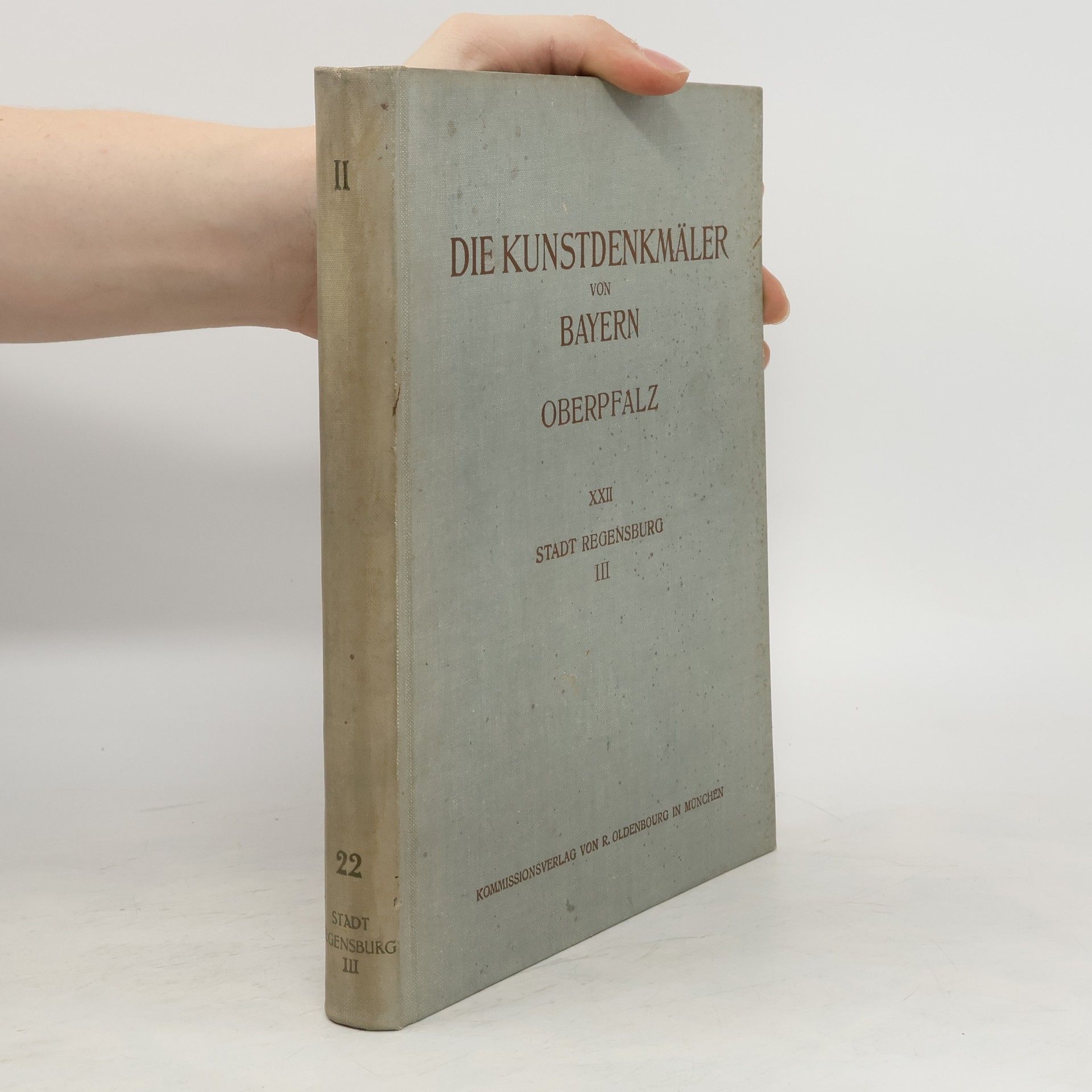 Autorenkollektiv Die Kunstdenkmäler von Bayern, Oberpfalz XXII