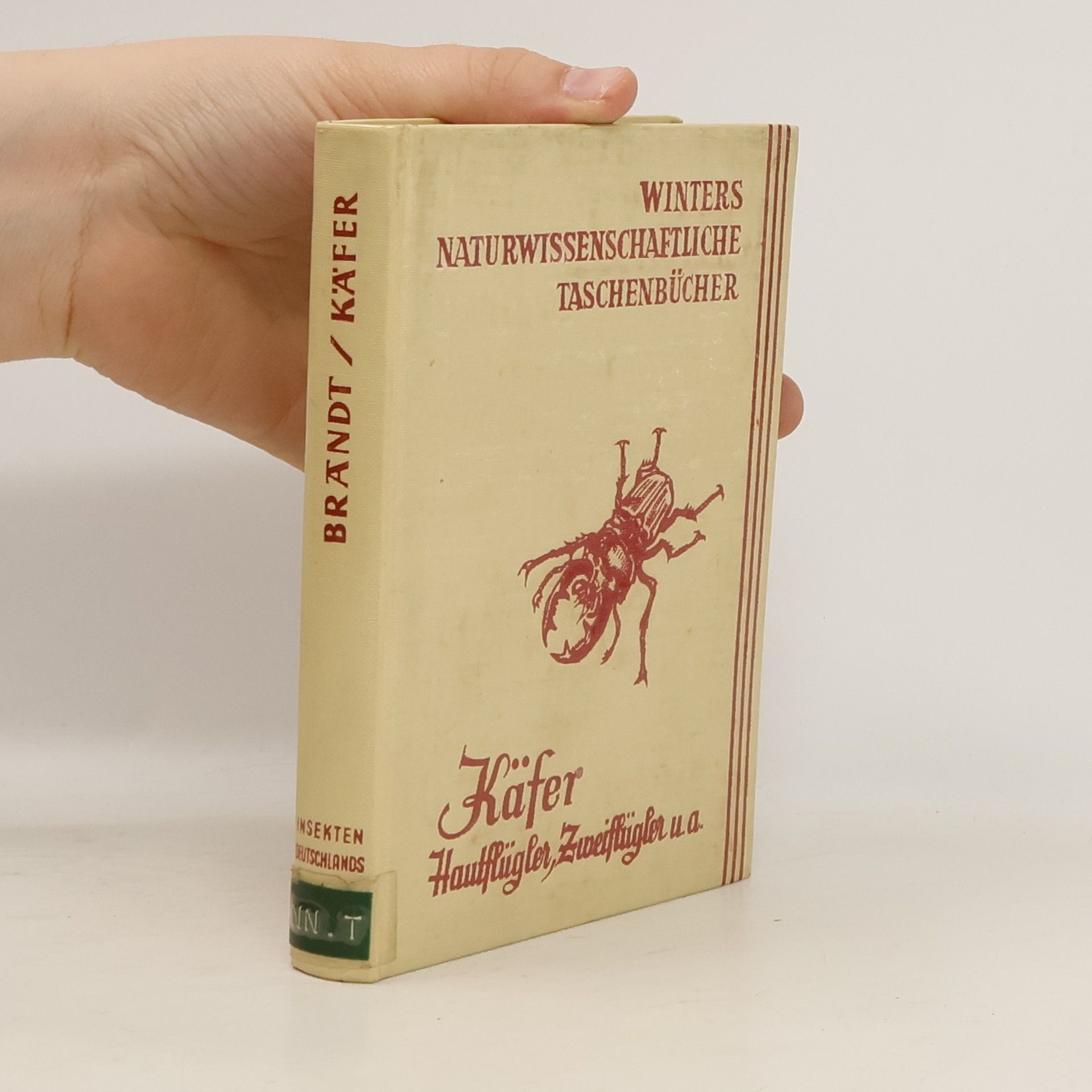 Herbert Brandt Insekten Deutschlands III. Käfer