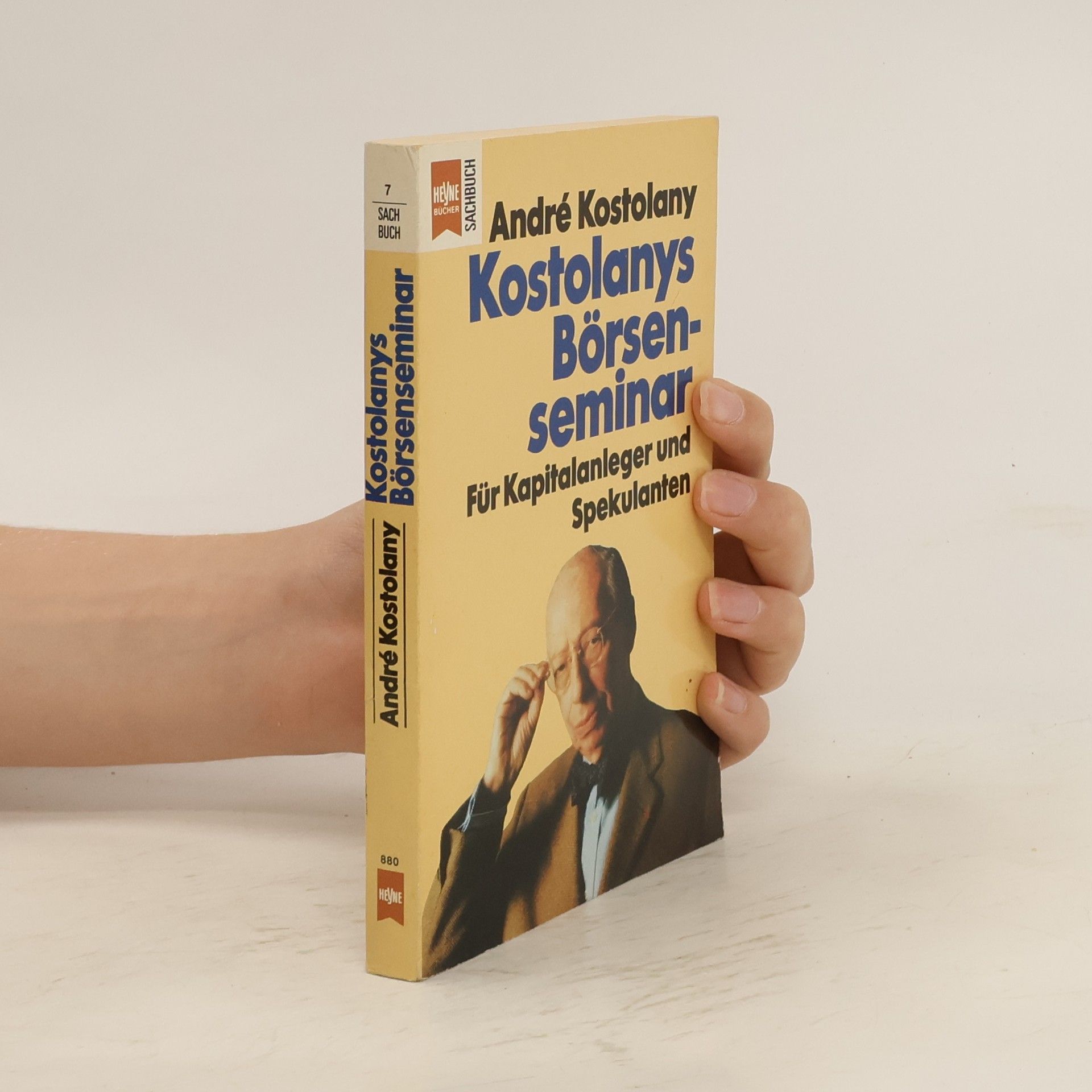 André Kostolany Kostolanys Börsenseminar