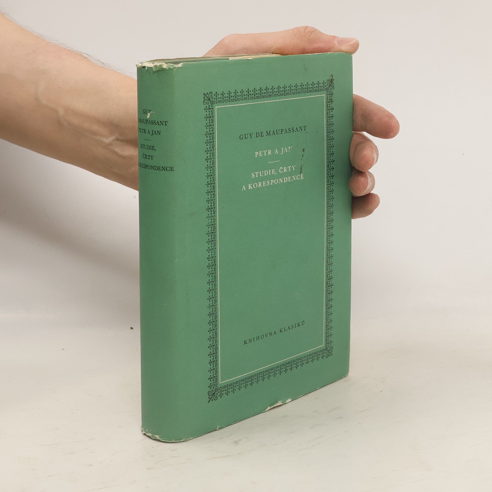 Guy de Maupassant Petr a Jan. Studie, črty a korespondence