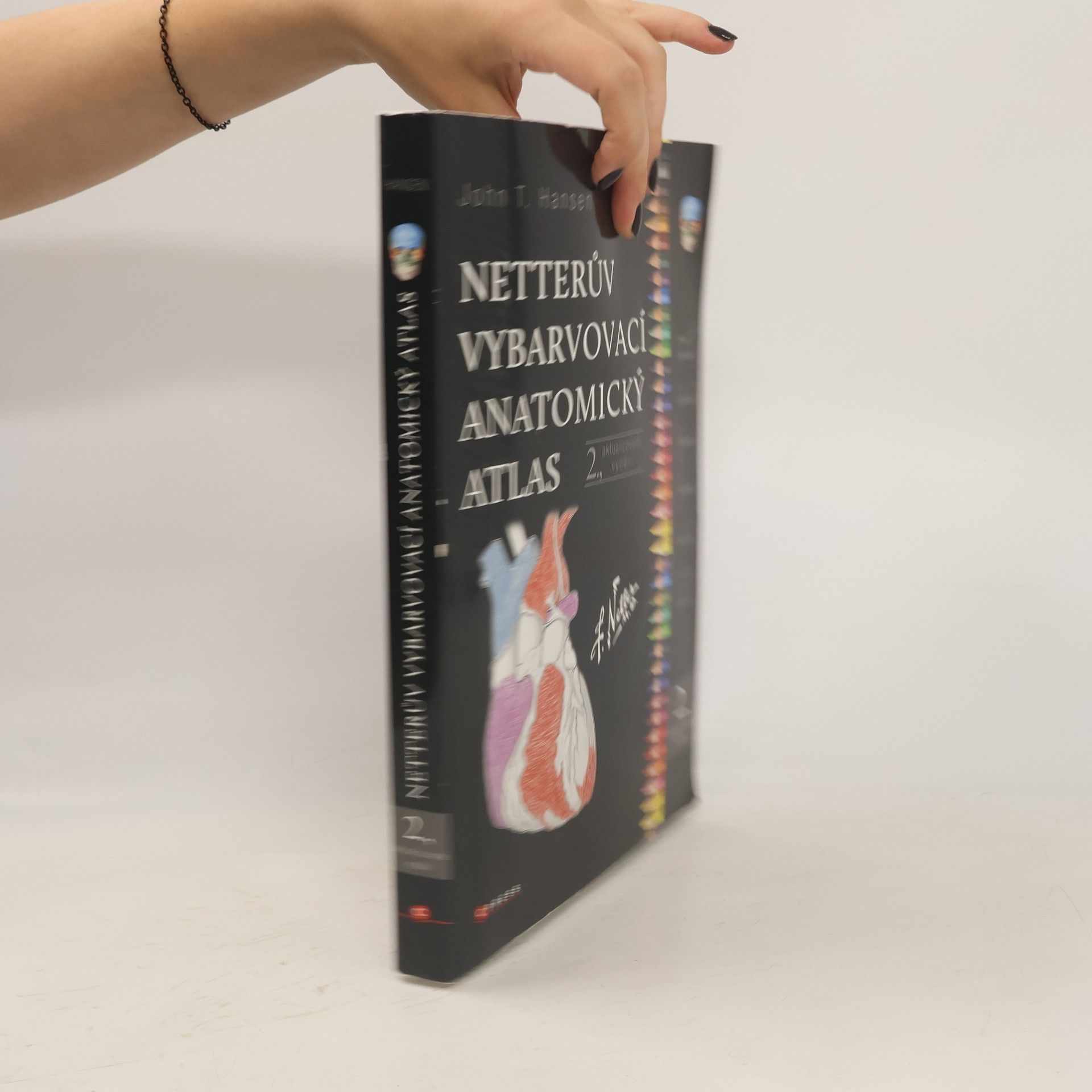John T. Hansen Netterův vybarvovací anatomický atlas