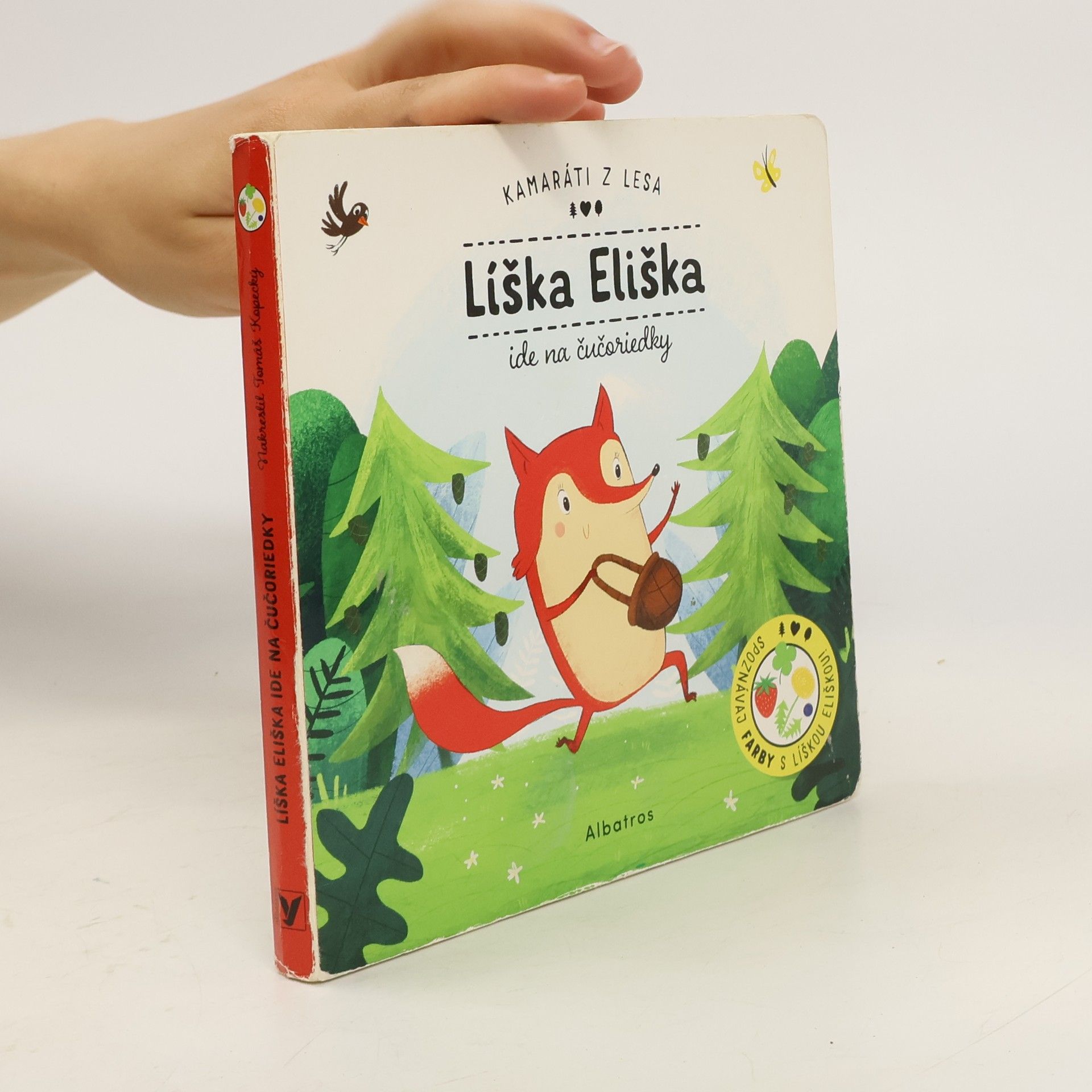 Petra Bartíková Líška Eliška ide na čučoriedky