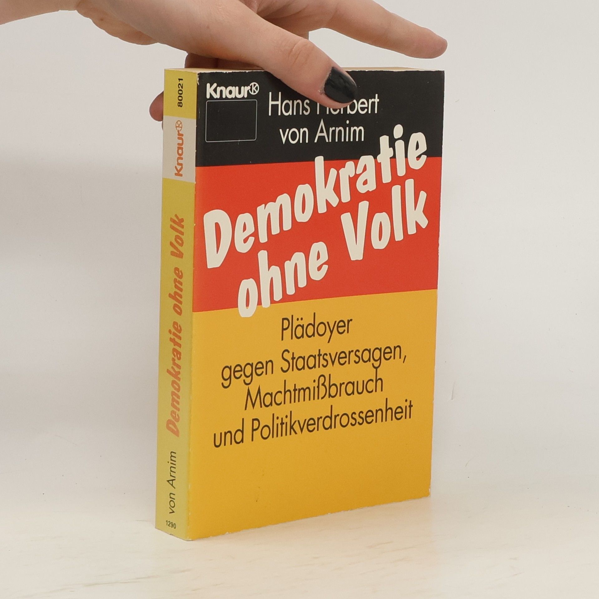Hans Herbert von Arnim Demokratie ohne Volk