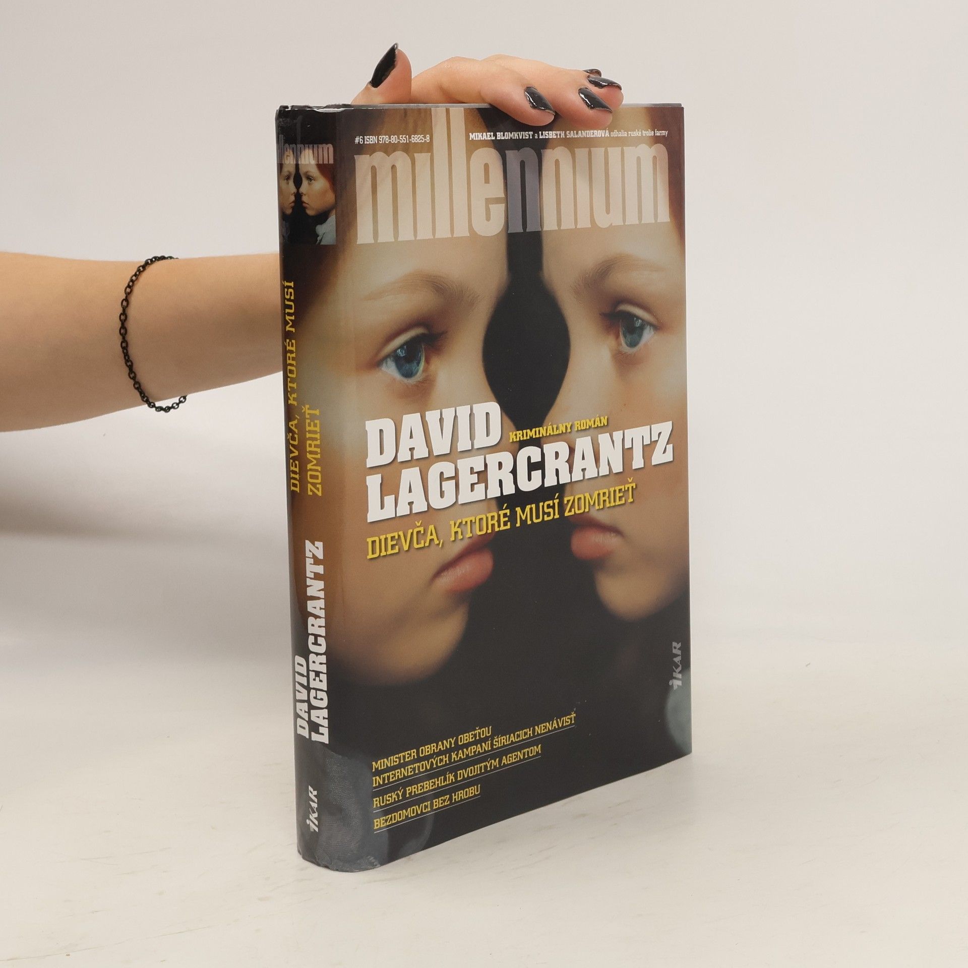 David Lagercrantz Dievča, ktoré musí zomrieť