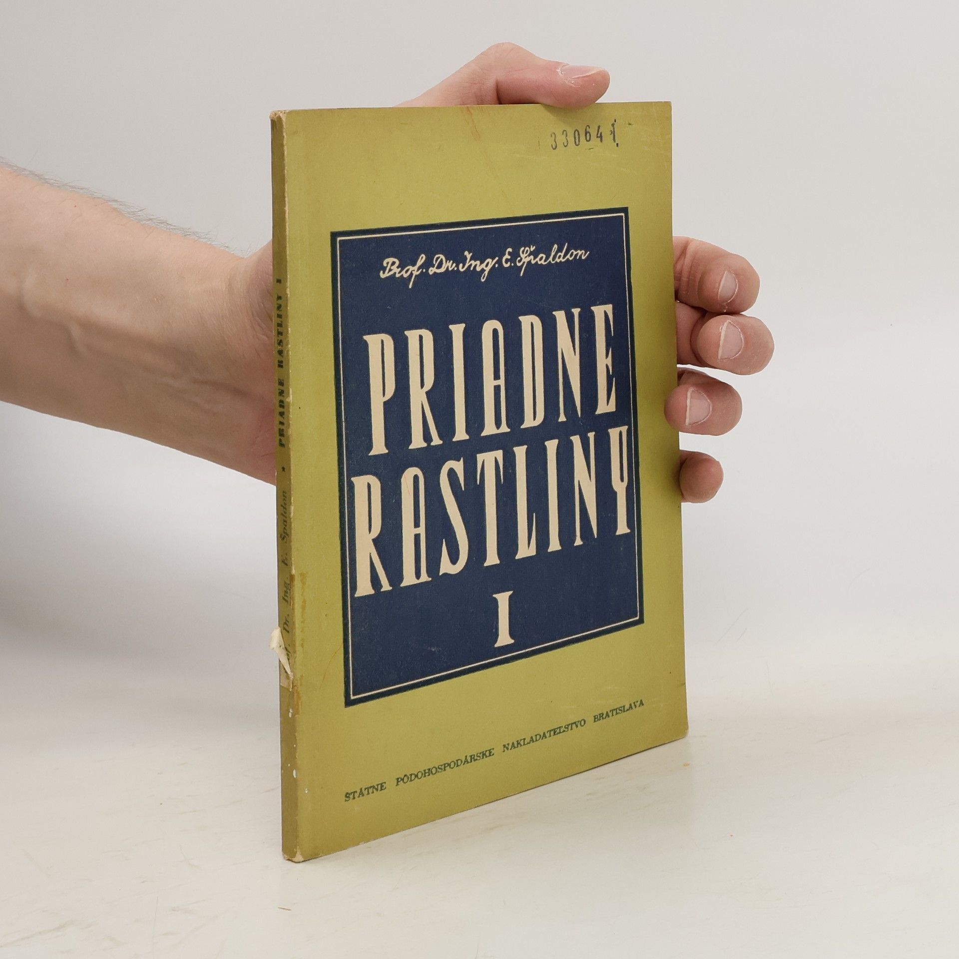 Emil Špaldon Priadne rastliny