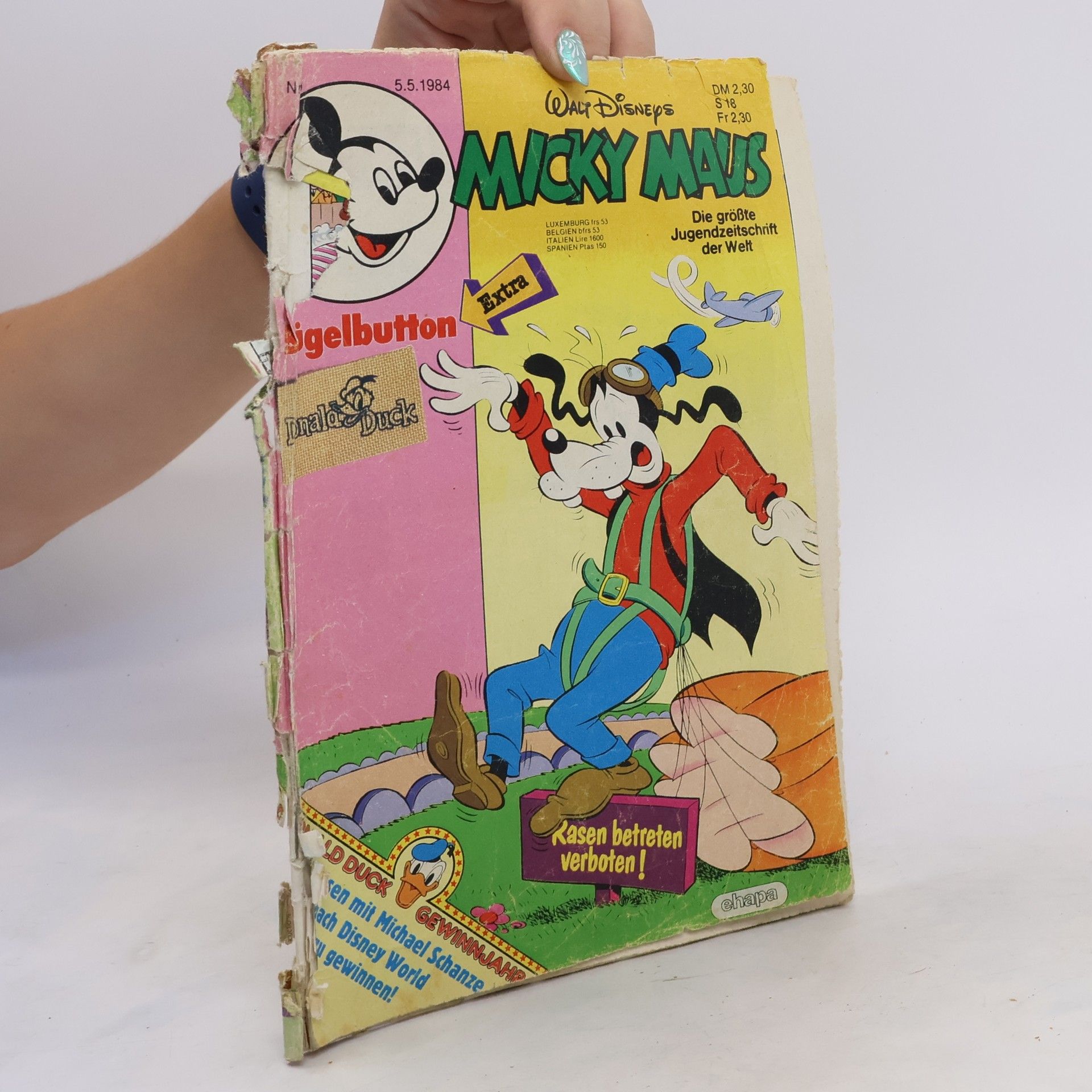 Walt Disney Micky Maus 19/1984