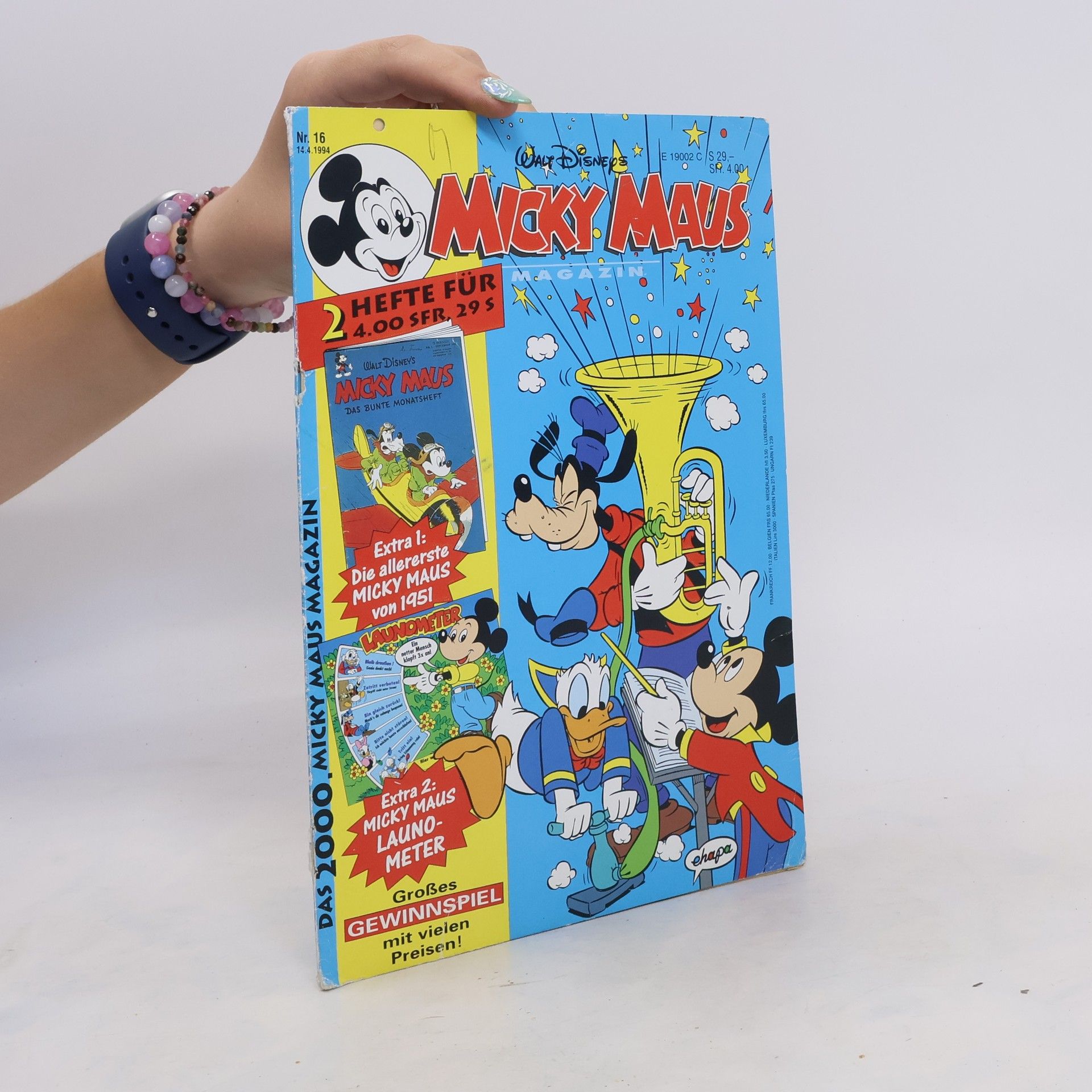 Walt Disney Micky Maus 16/1994