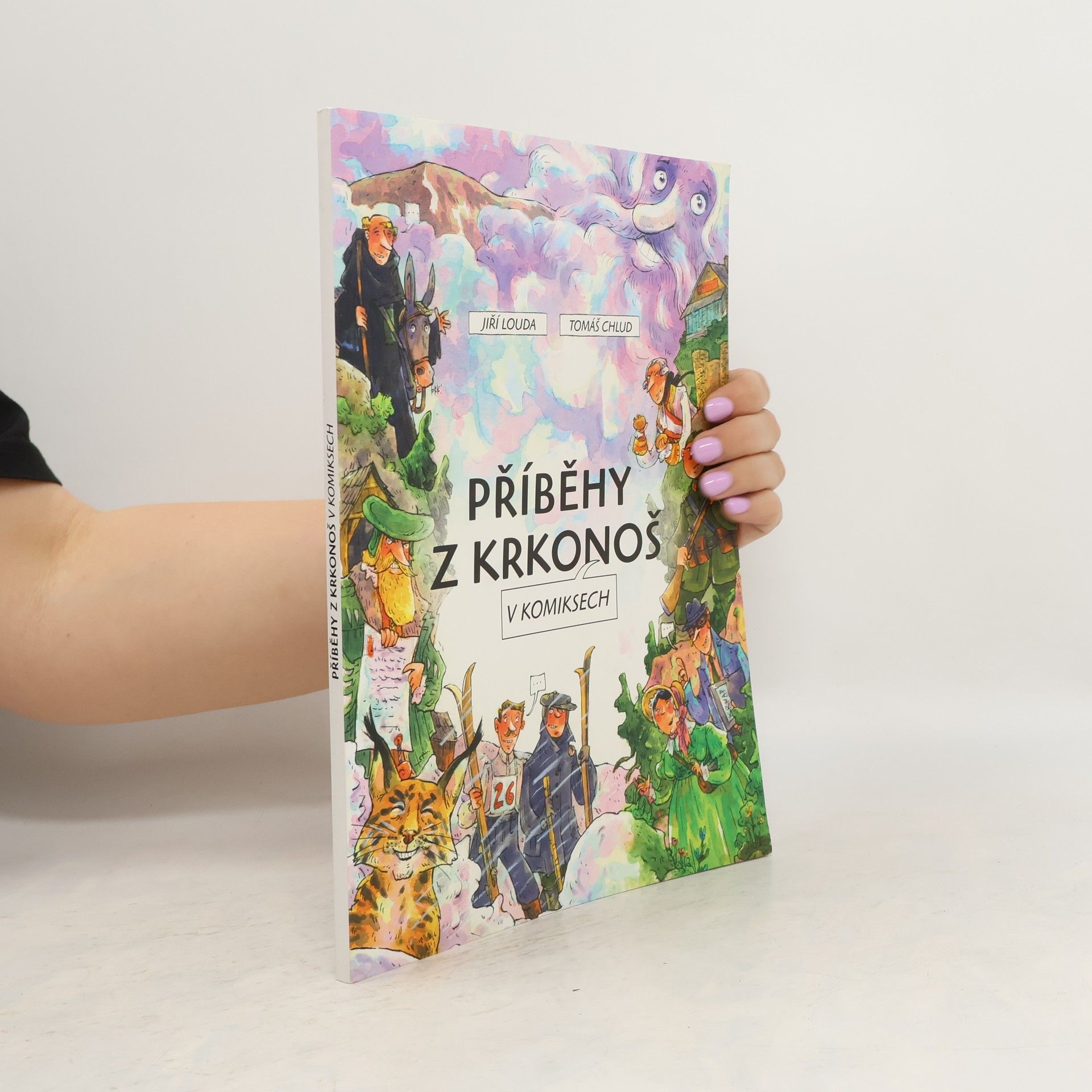 Tomáš Chlud Příběhy z Krkonoš v komiksech
