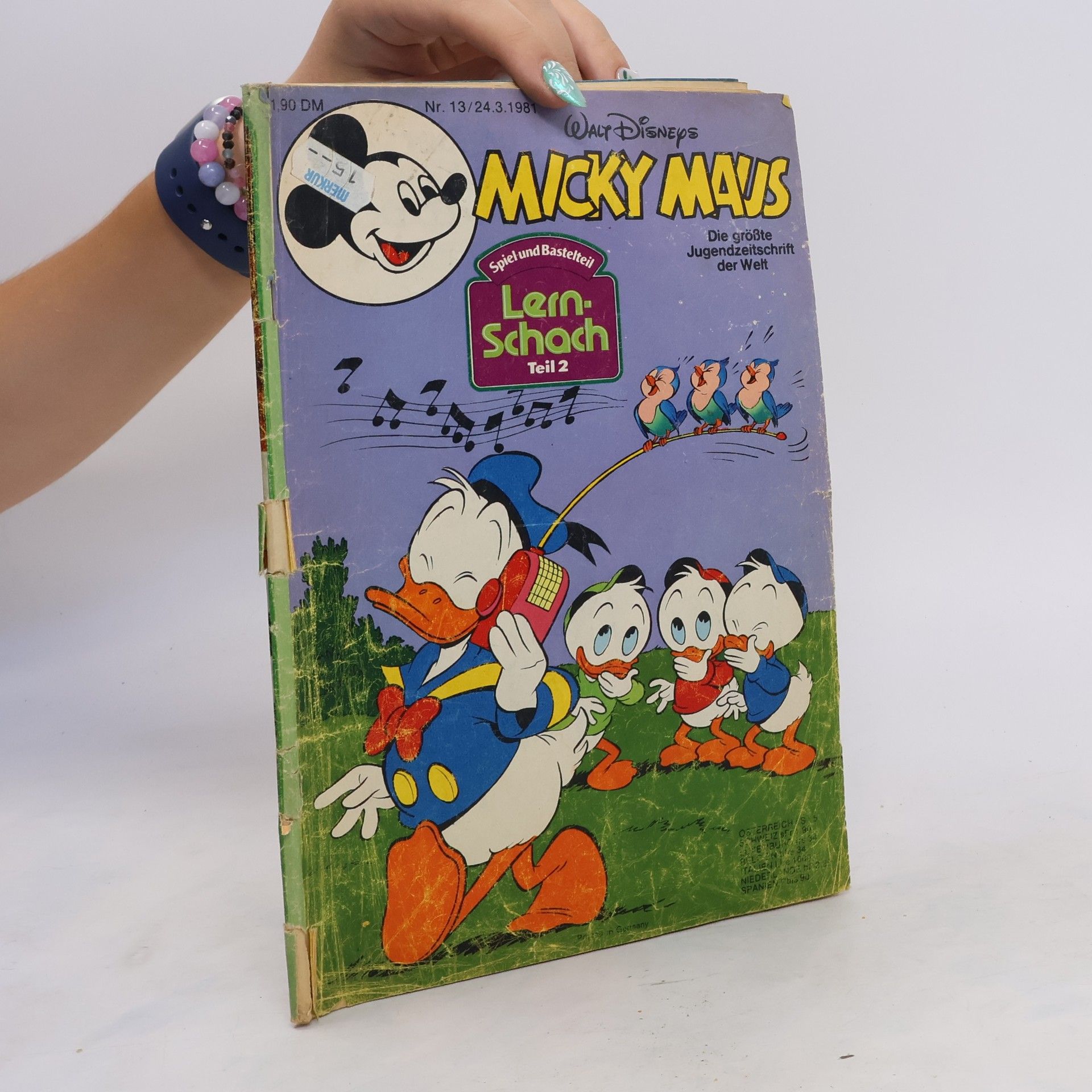 Walt Disney Micky Maus 13/1981