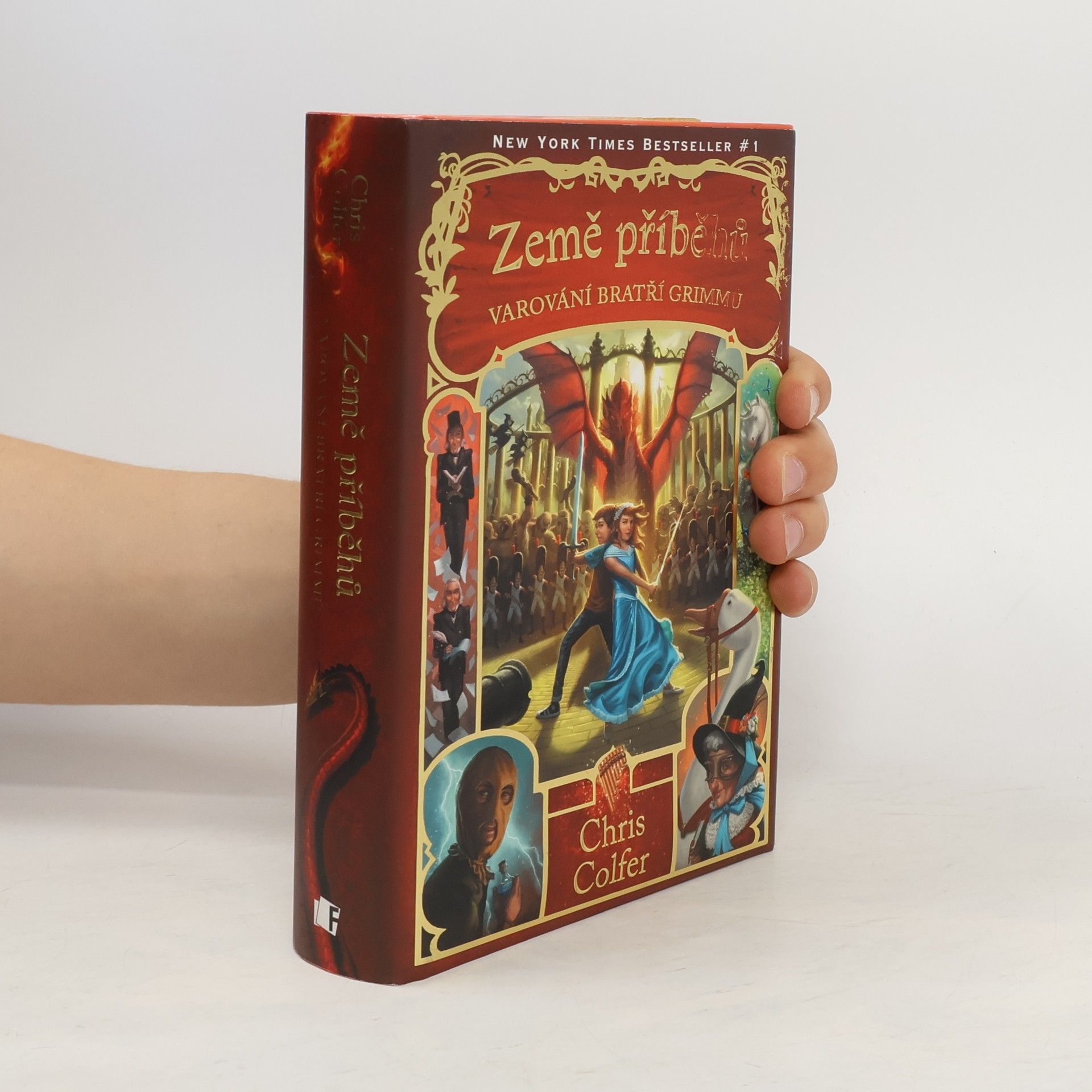 Chris Colfer Země příběhů. Varování bratří Grimmů
