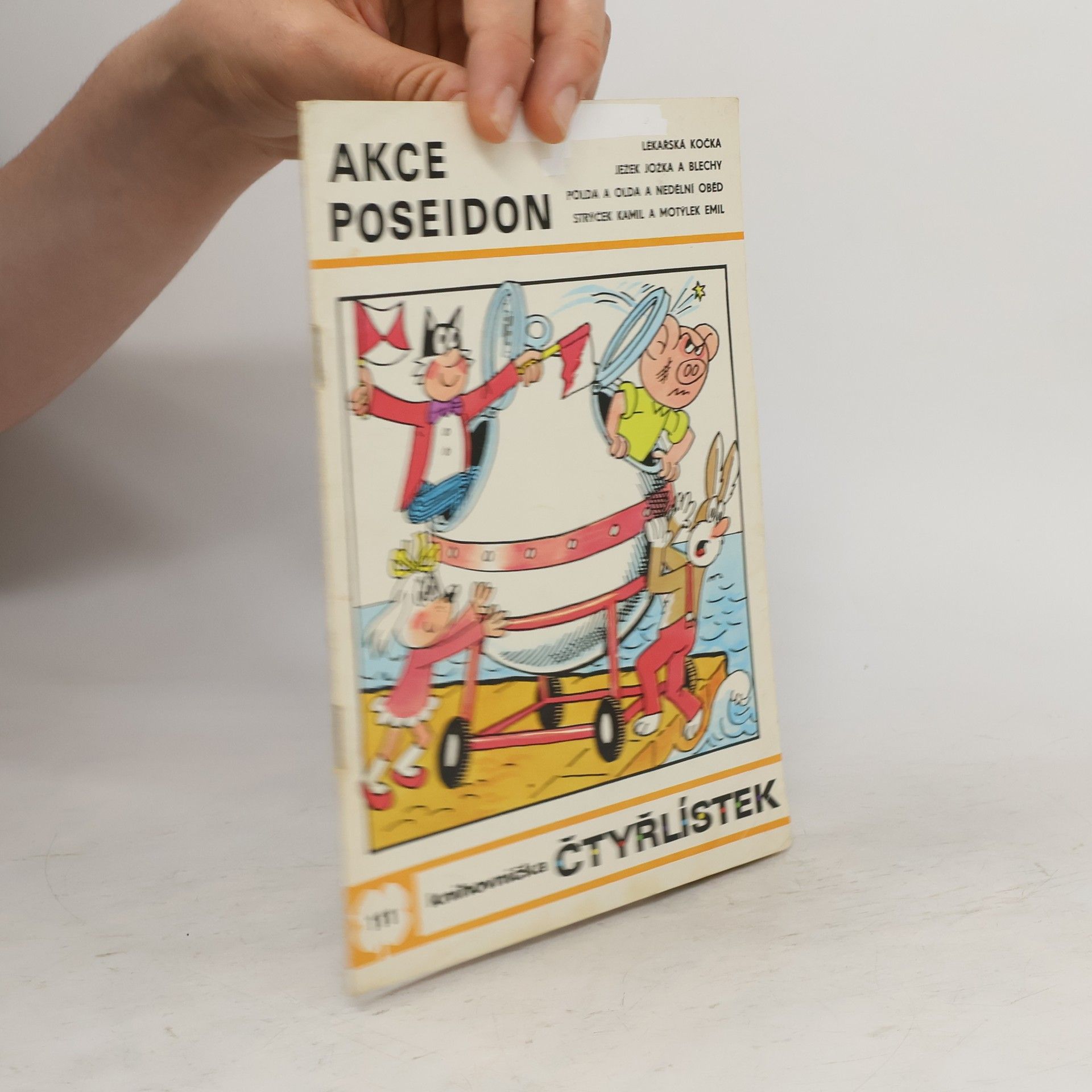 Jaroslav Němeček Čtyřlístek 111. Akce Poseidon