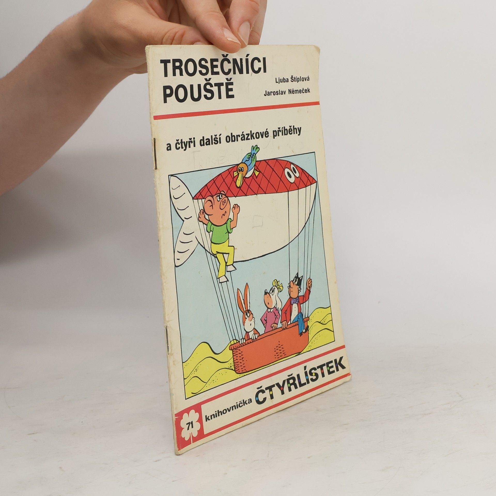 Jaroslav Němeček Čtyřlístek 71. Trosečníci pouště