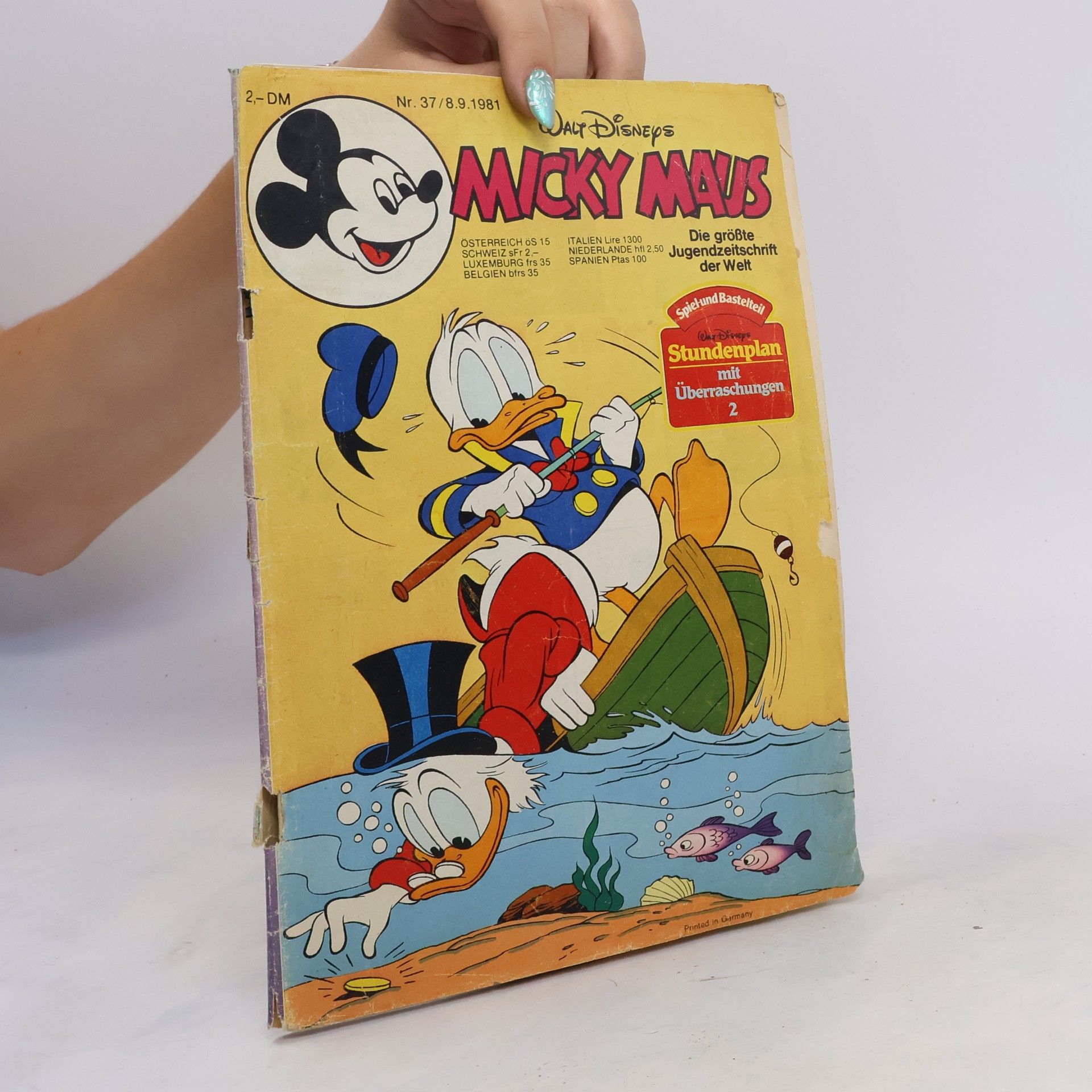 Walt Disney Micky Maus 37/1981