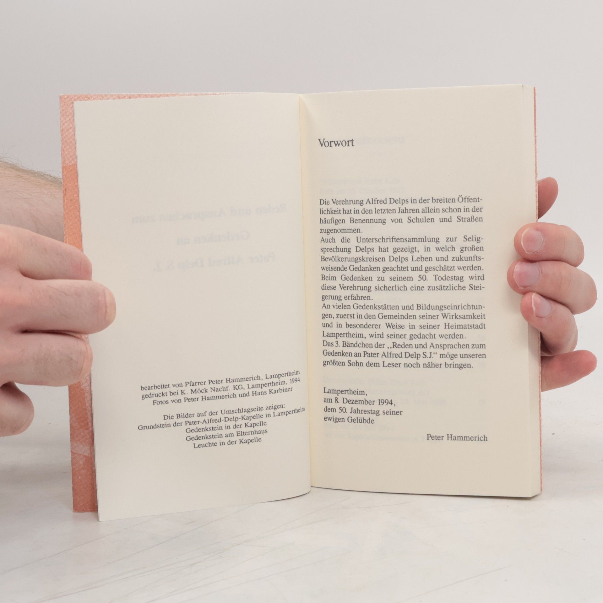 kolektiv Reden und Ansprachen zum Gedenken an Pater Alfred Delp S. J. 3