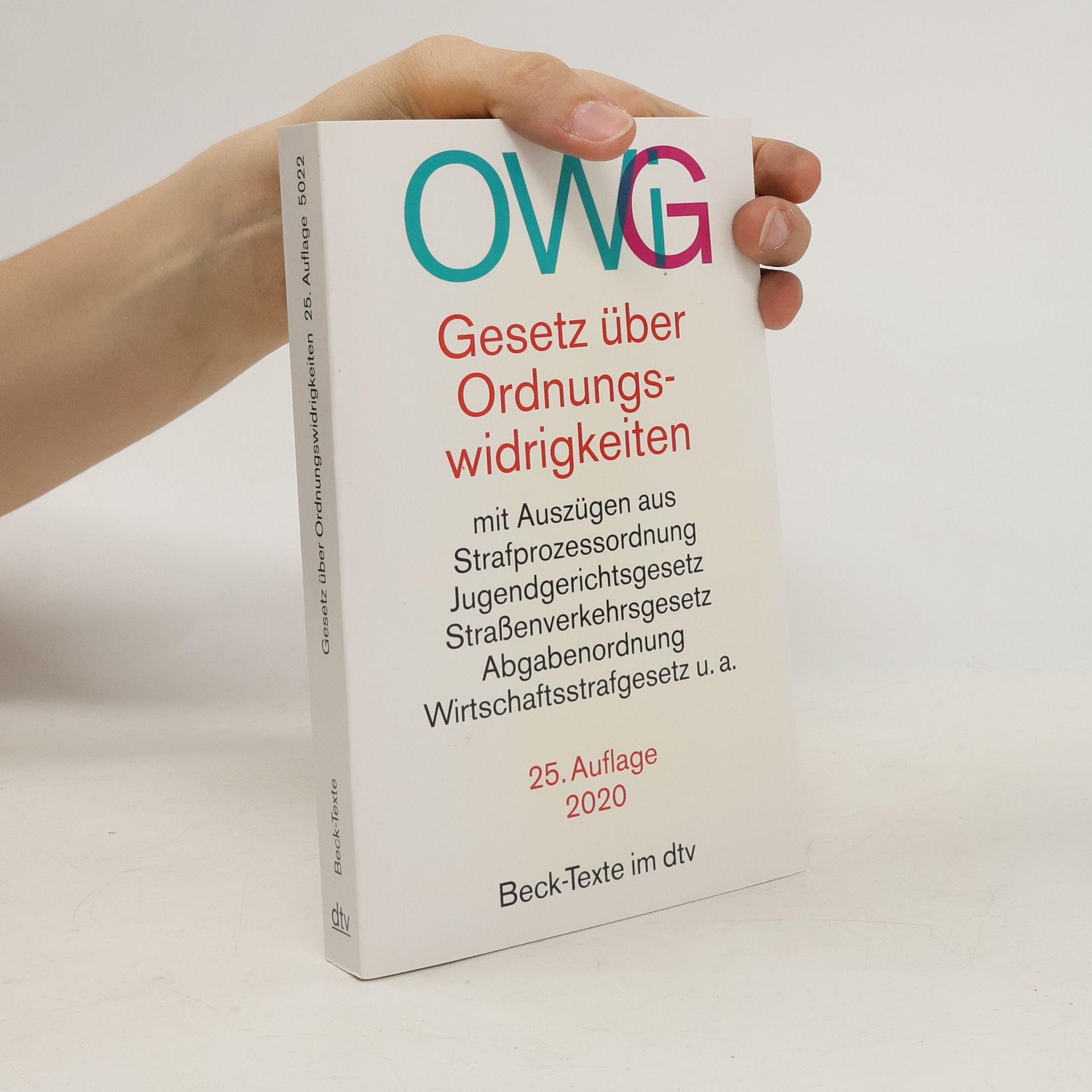 Carsten Krumm Gesetz über Ordnungswidrigkeiten