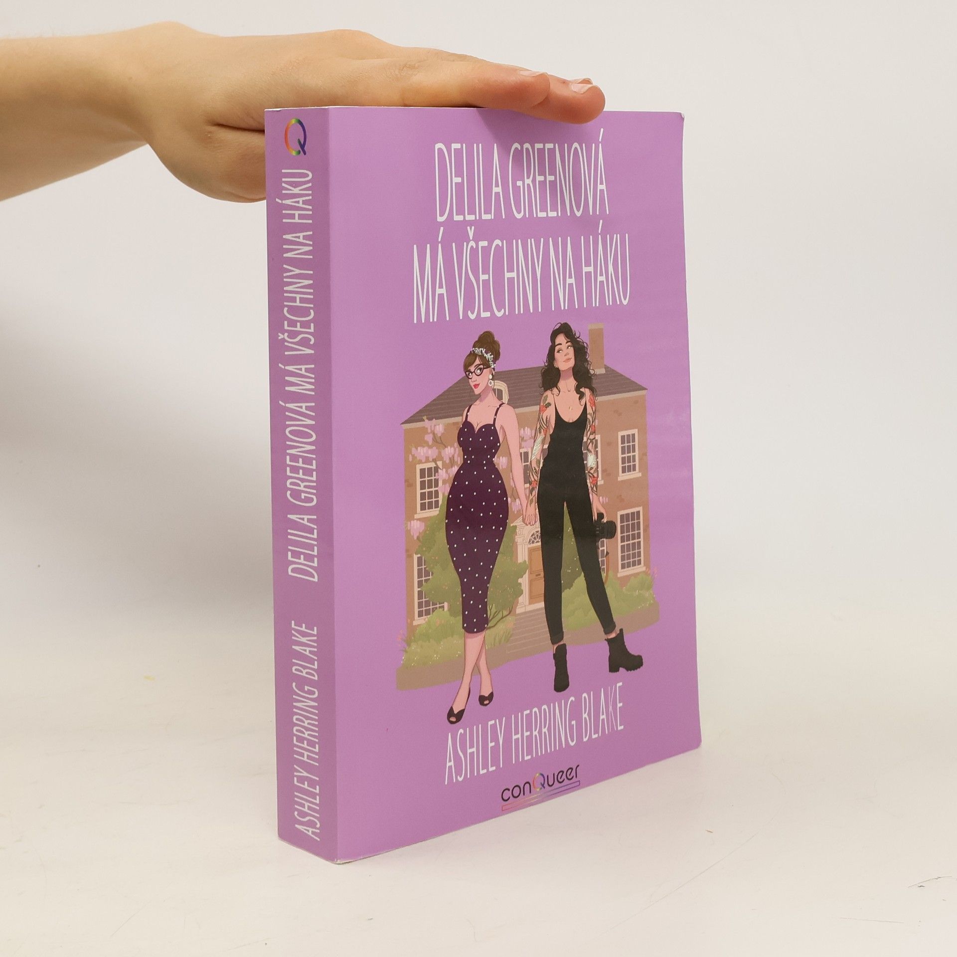 Ashley Herring Blake Delila Greenová má všechny na háku : bright falls #1