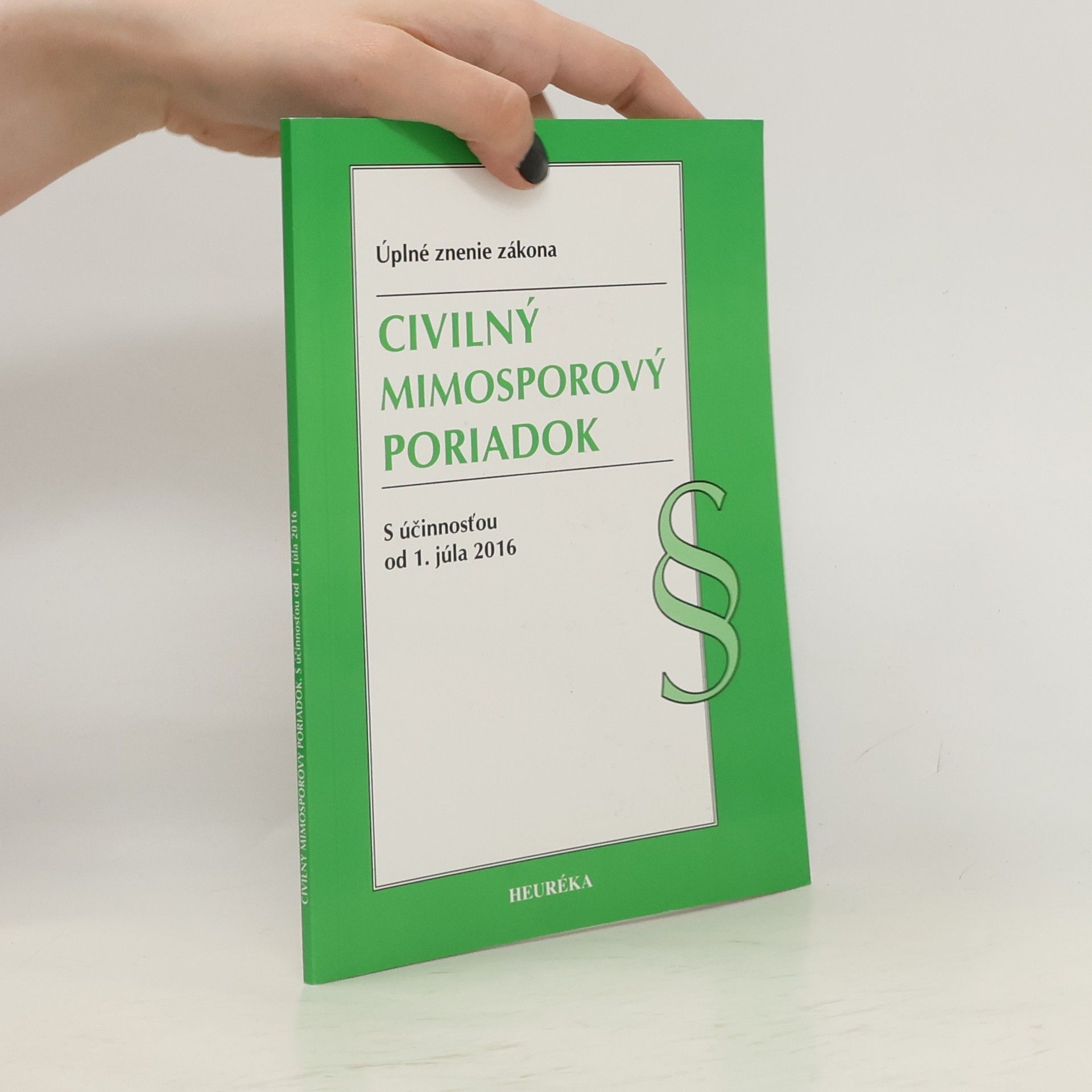 Anna Schneiderová Civilny mimosporový poriadok, Úzz, 2015