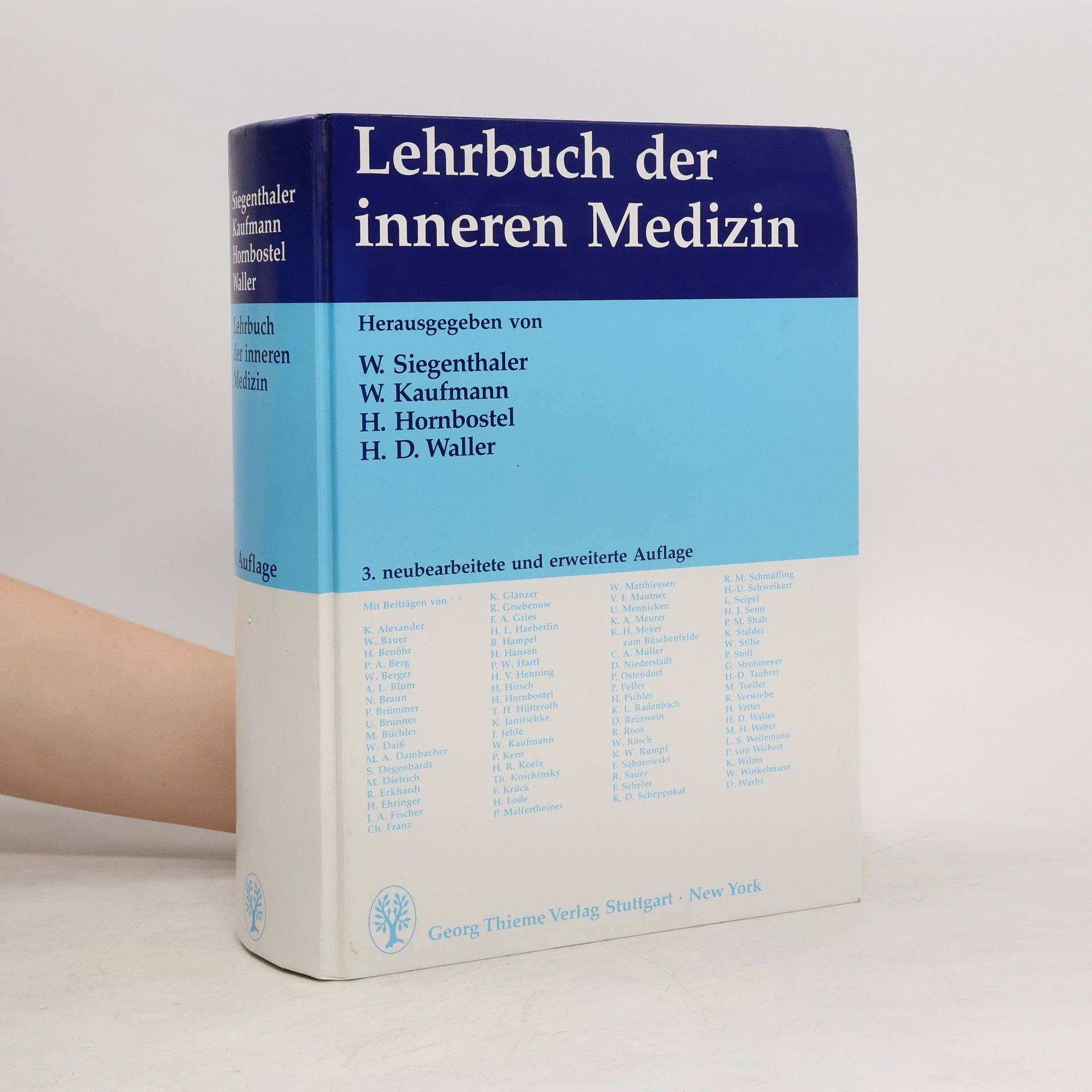 Walter Siegenthaler Lehrbuch der inneren Medizin