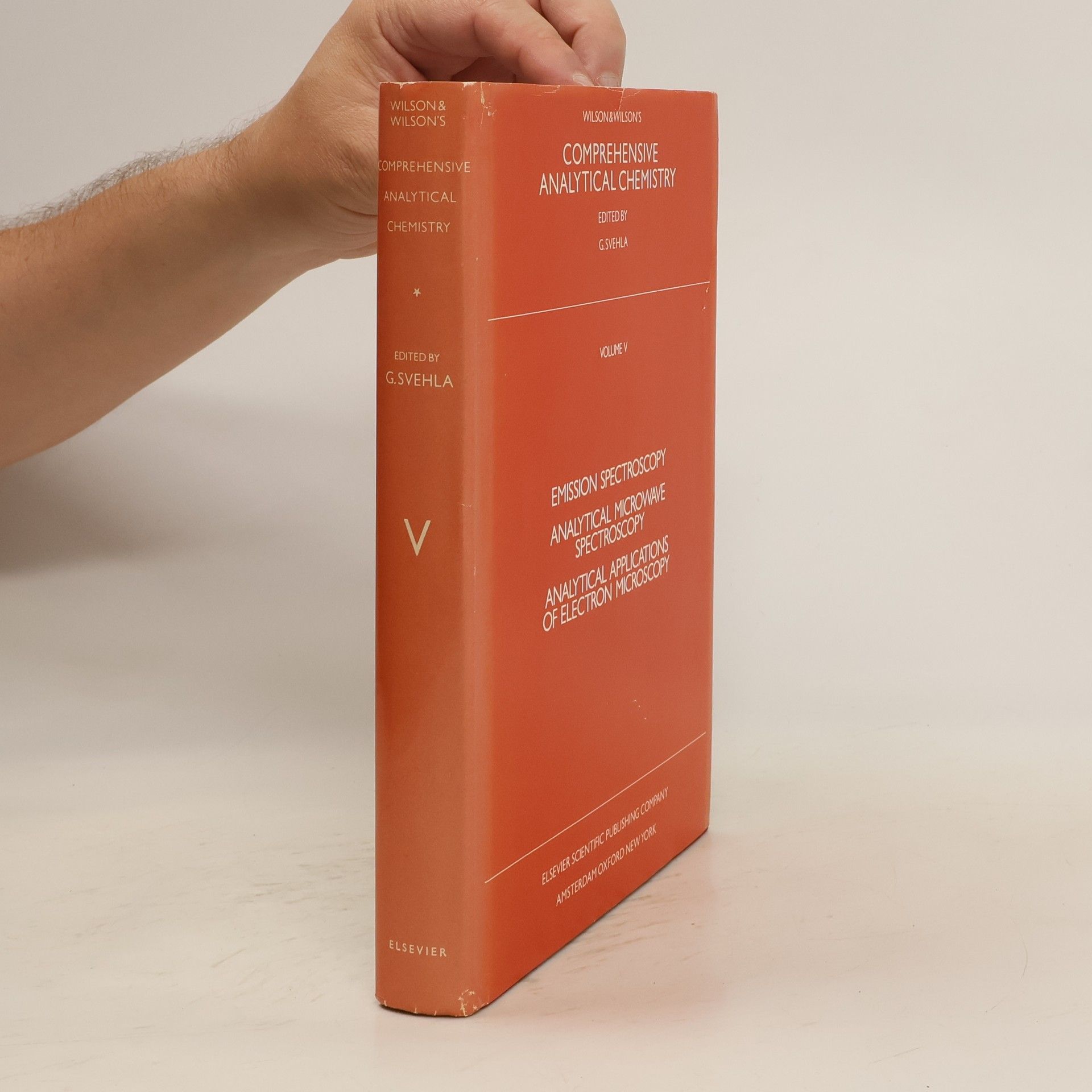 Cecil Leeburn Wilson Emission Spectroscopy V.
