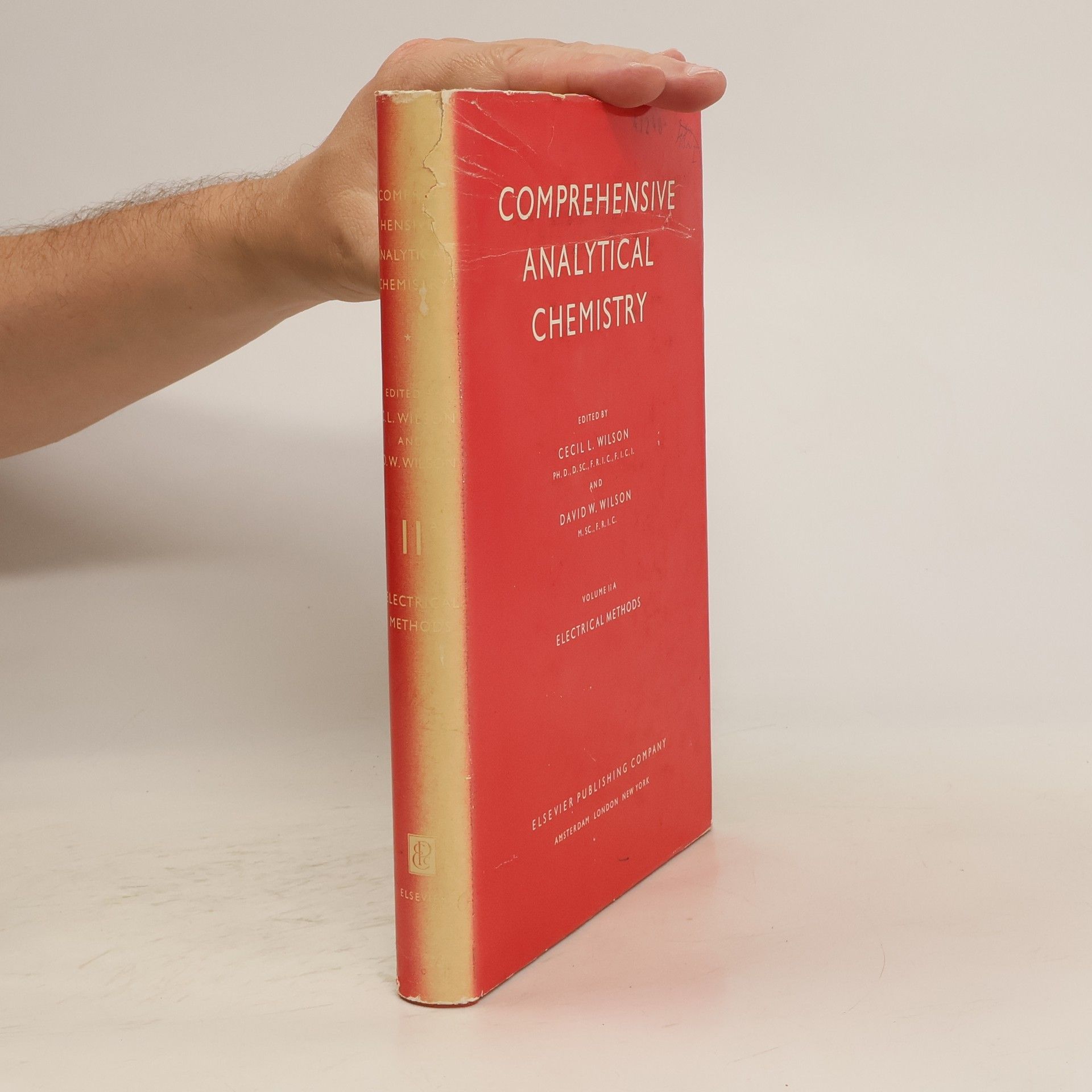 Cecil Leeburn Wilson Comprehensive Analytical Chemistry II A