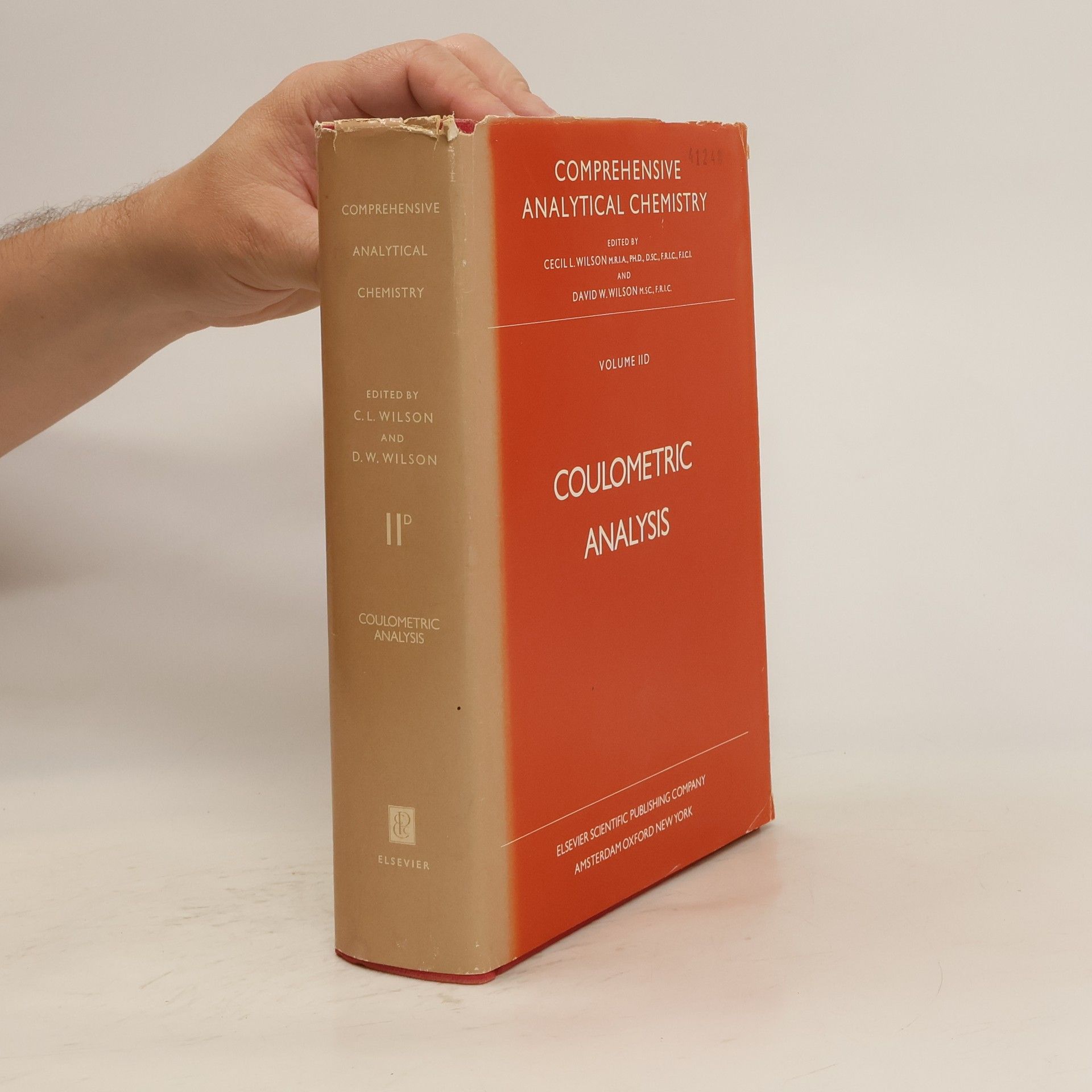 Autores varios Comprehensive Analytical Chemistry. Vol. II D. Coulometric Analysis