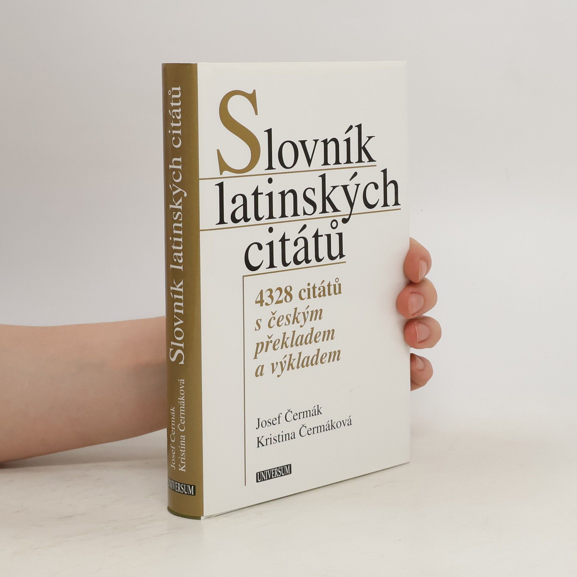 Josef Čermák Slovník latinských citátů