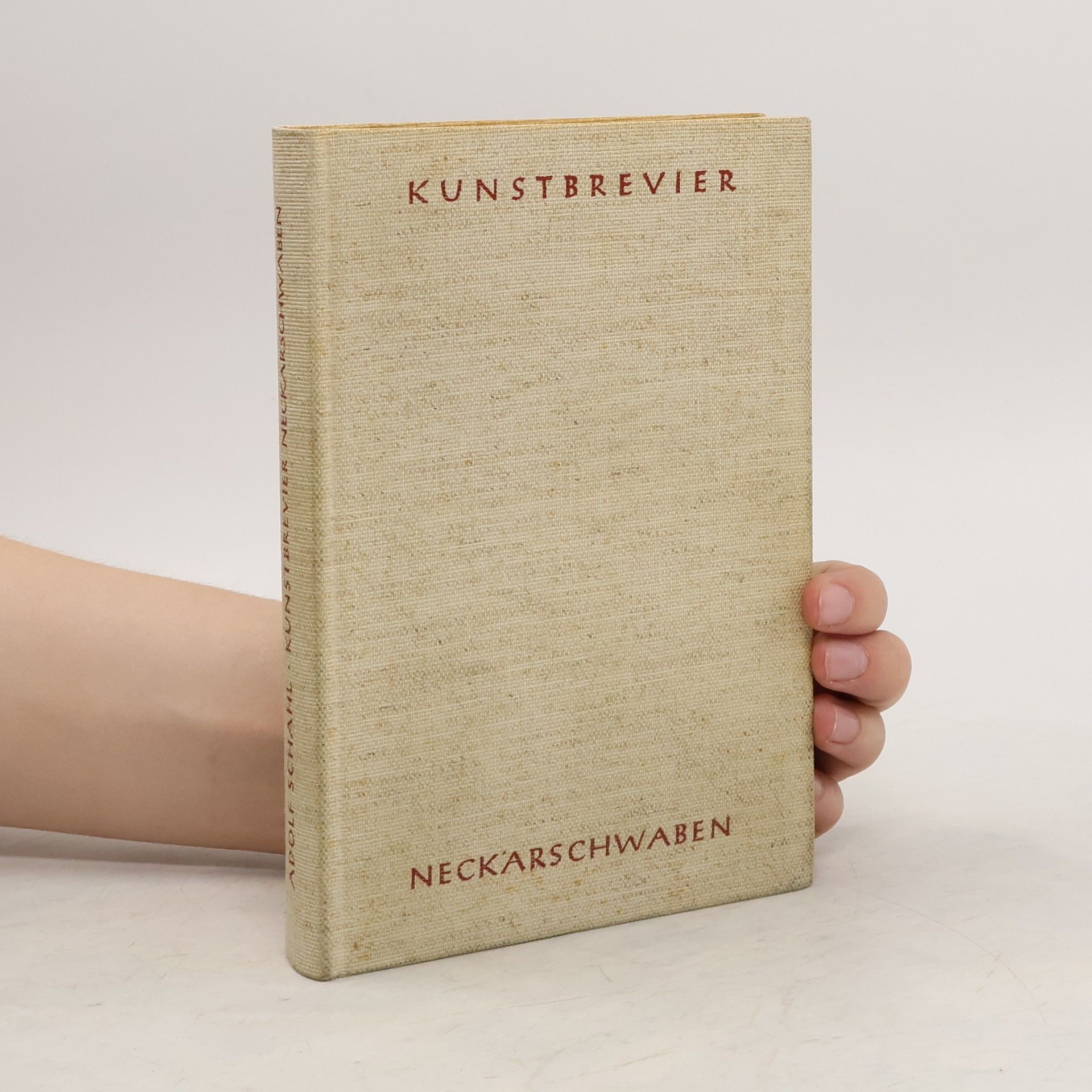 Adolf Schahl Kunstbrevier Neckarschwaben