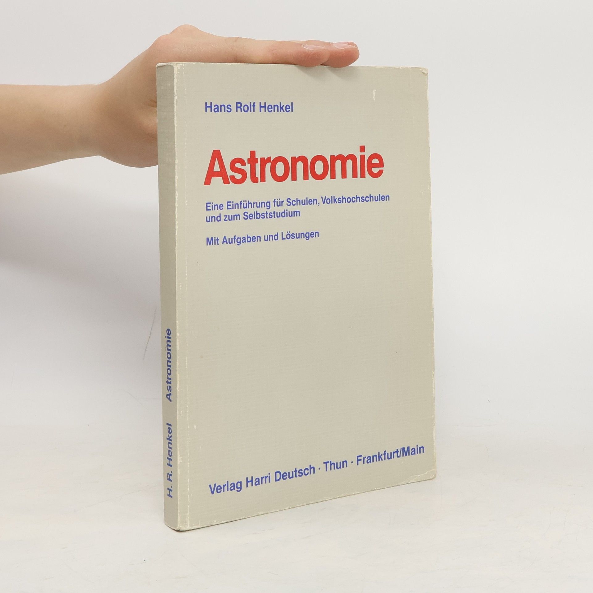 Hans Rolf Henkel Astronomie
